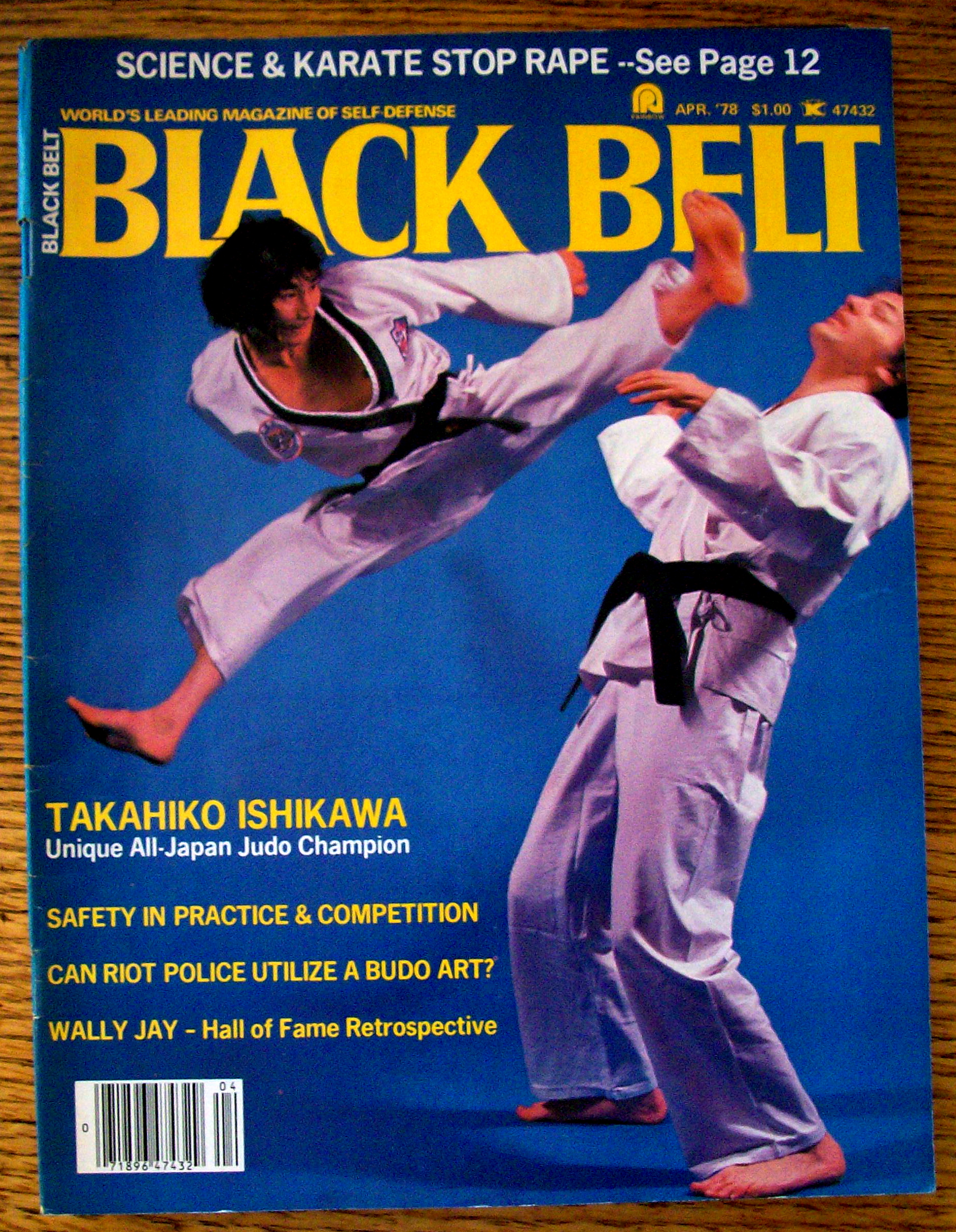 Black Belt Magazine April 1978