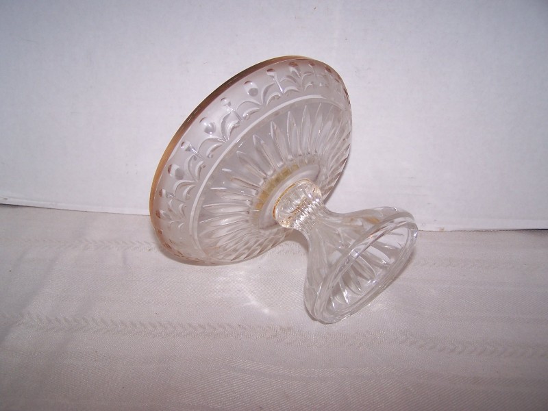 Enesco Lead Crystal Compote