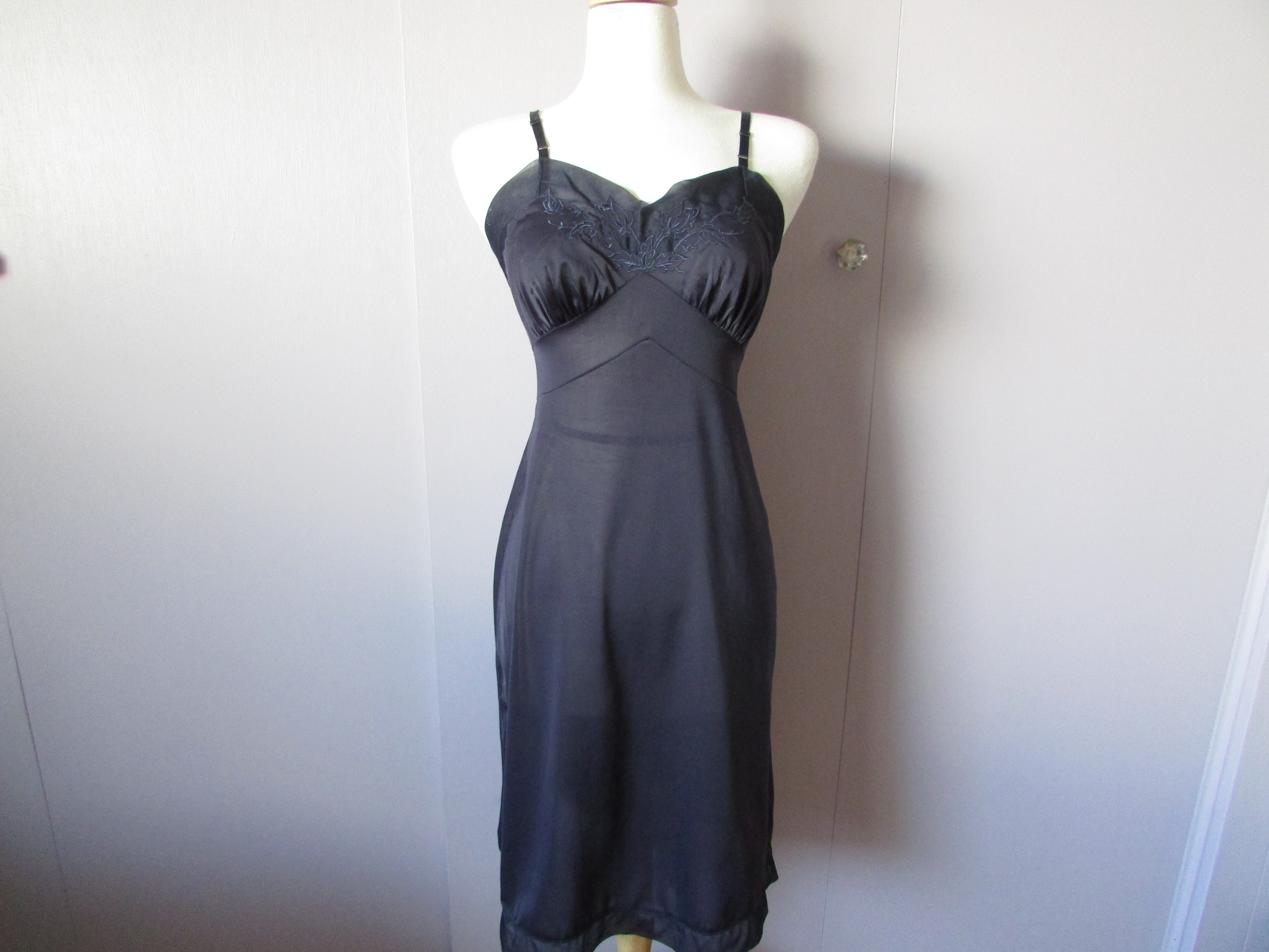 Navy Blue Yolande Dress Slip