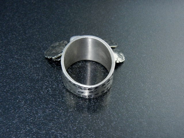 Silpada Coins  & Pearl Sterling Silver Ring