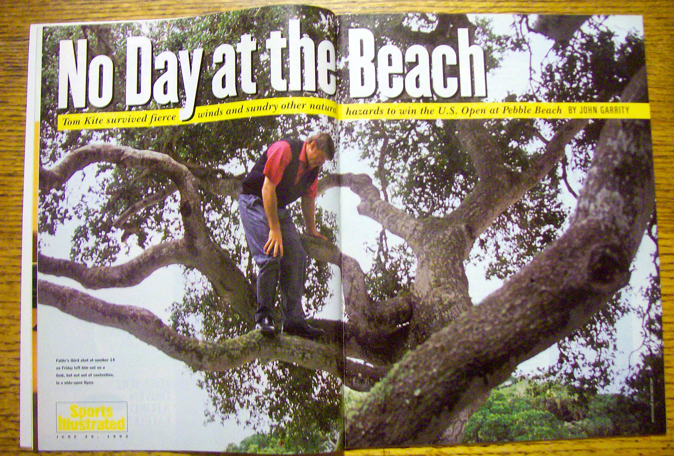 Sport Illustrated Magazine June 29, 1992 Tom Kite