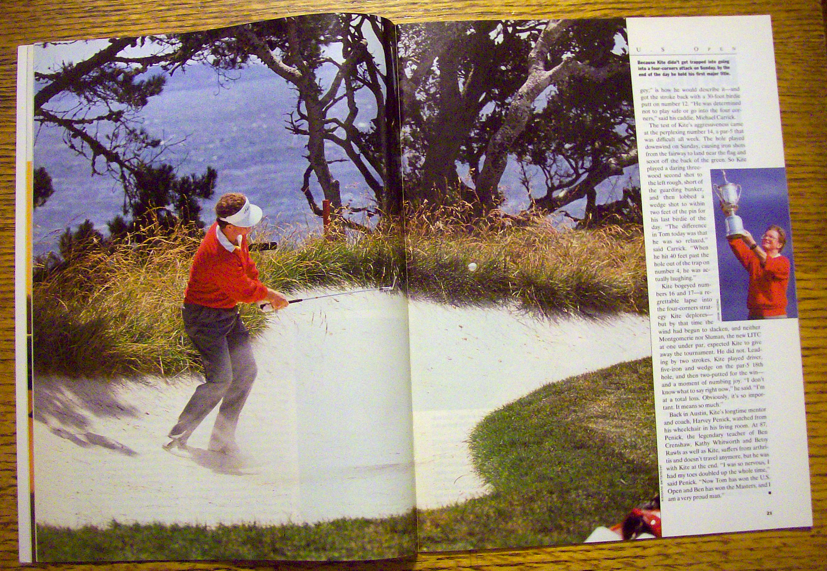 Sport Illustrated Magazine June 29, 1992 Tom Kite