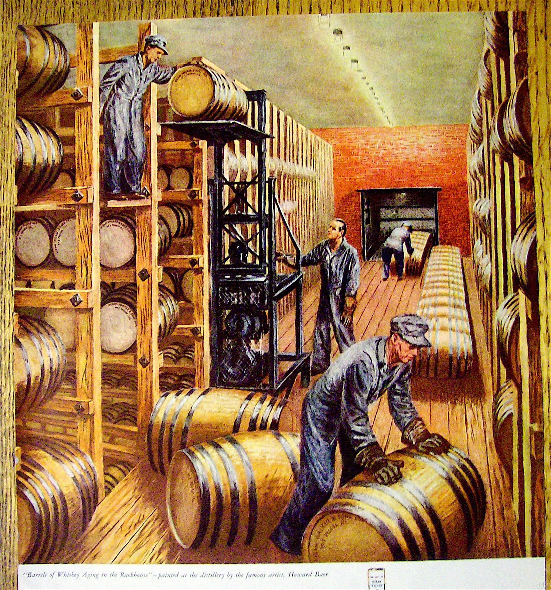 1945 Imperial Whiskey By Howard Baer (Artist)