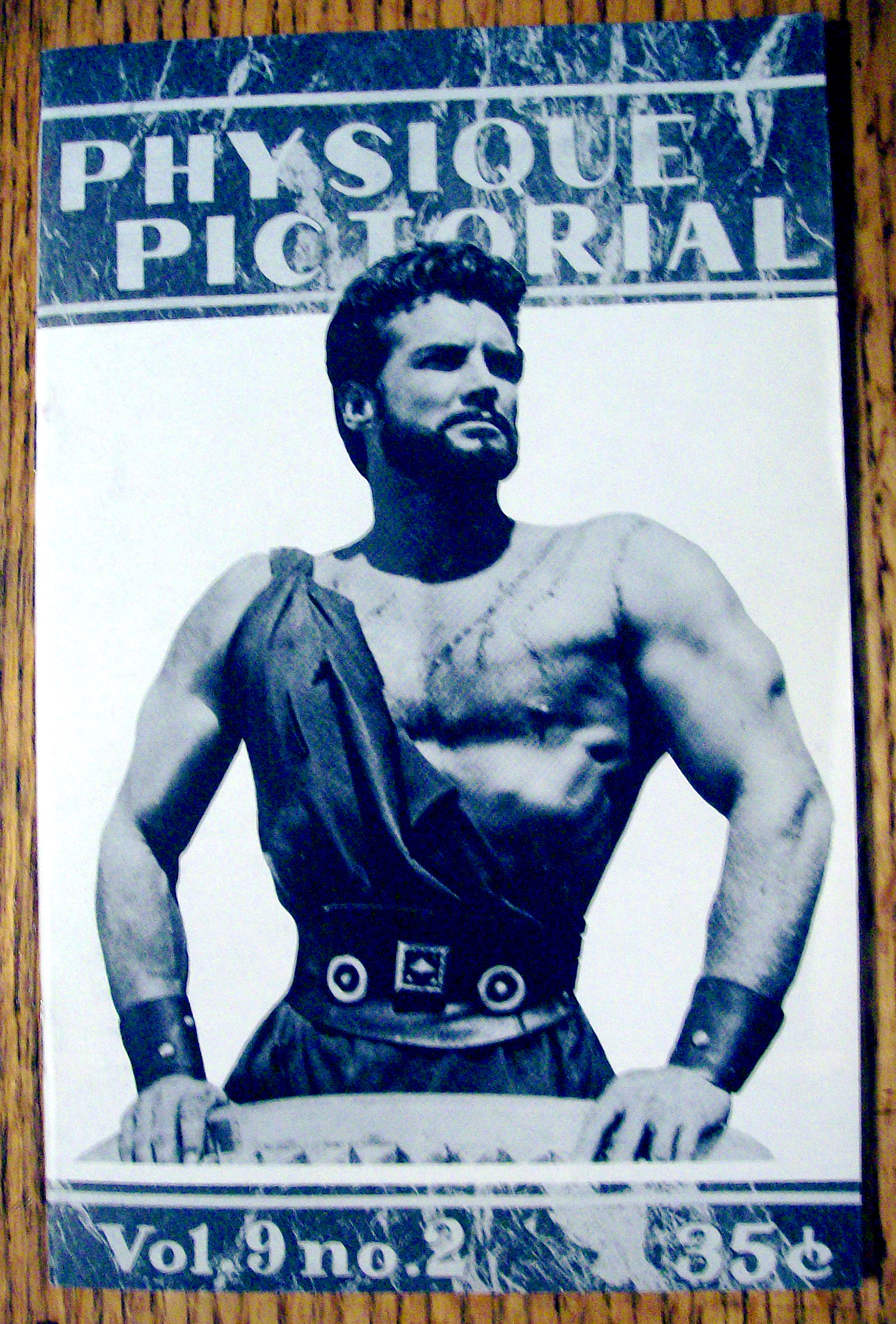 Physique Pictorial Summer 1959-Steve Reeves-Gay Int.