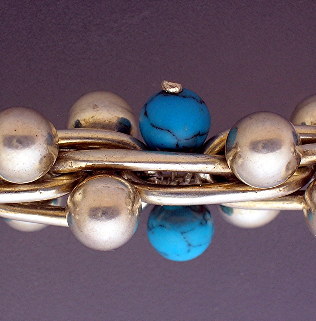 Taxco Mexico Sterling Silver Turquoise Spratling Copy N