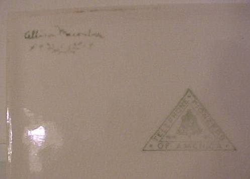 Bell Centenial Boston 1947 Ceramic Box!