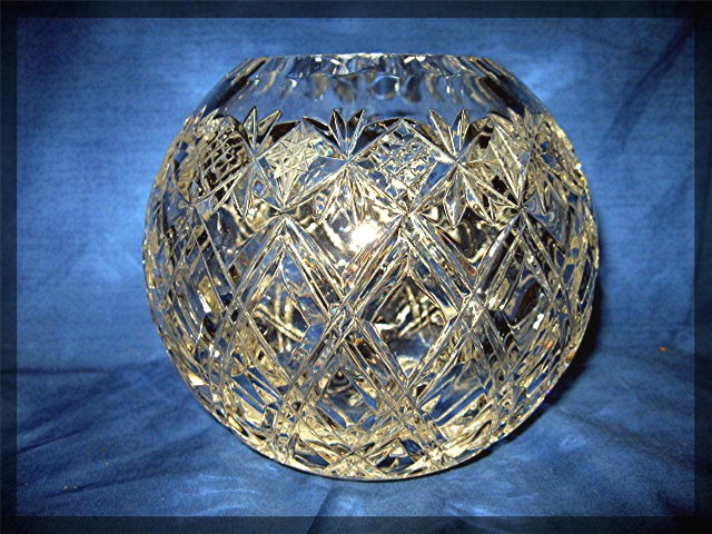Crystal Rose Bowl