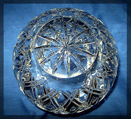 Crystal Rose Bowl
