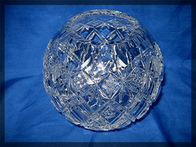 Crystal Rose Bowl