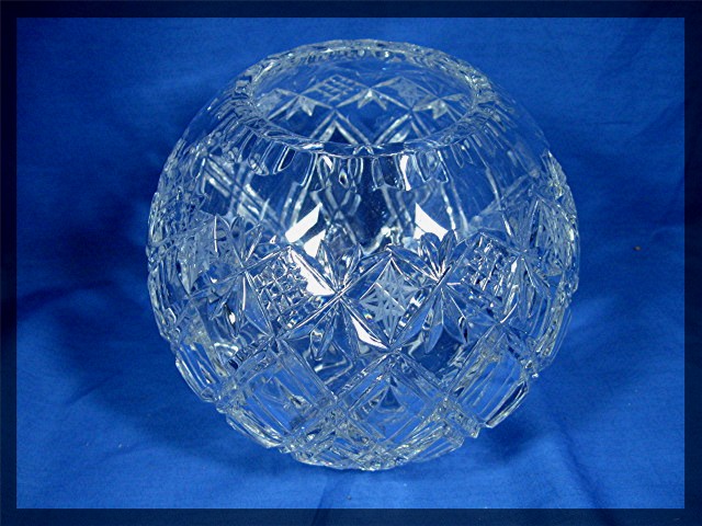 Crystal Rose Bowl