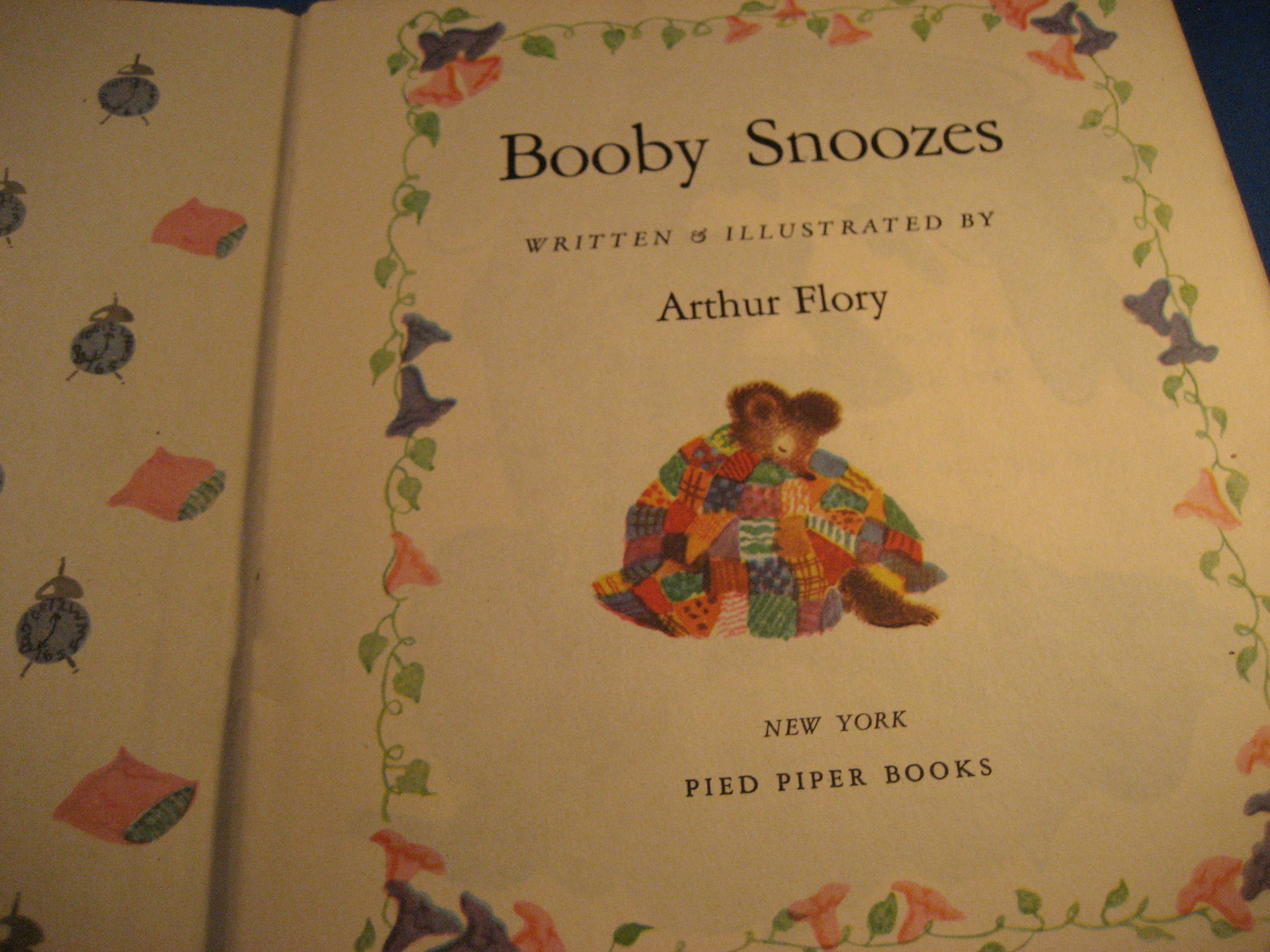 Booby Snoozes by Arthur Flory