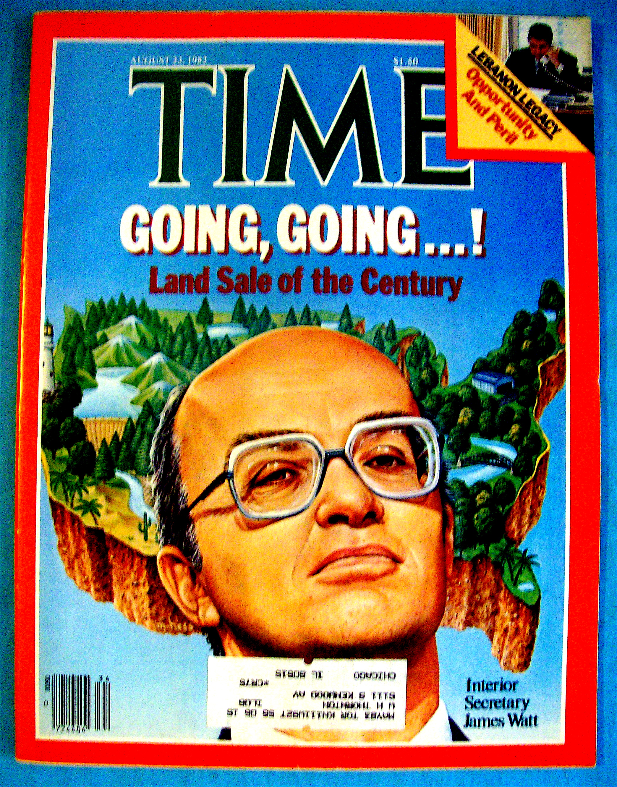 Time Magazine-August  23, 1982-James Watt