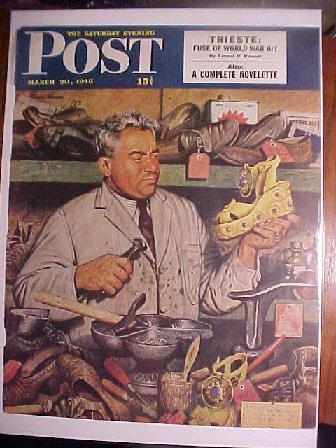Saturday Evening Post Cover -Dohanos- March 20, 1948