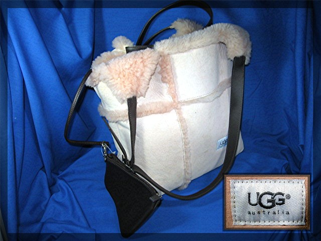 Bag UGG Suede Shearling  Australia Pink Tan