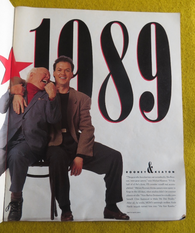 Life Magazine Spring 1989 Hollywood 1939 - 1989