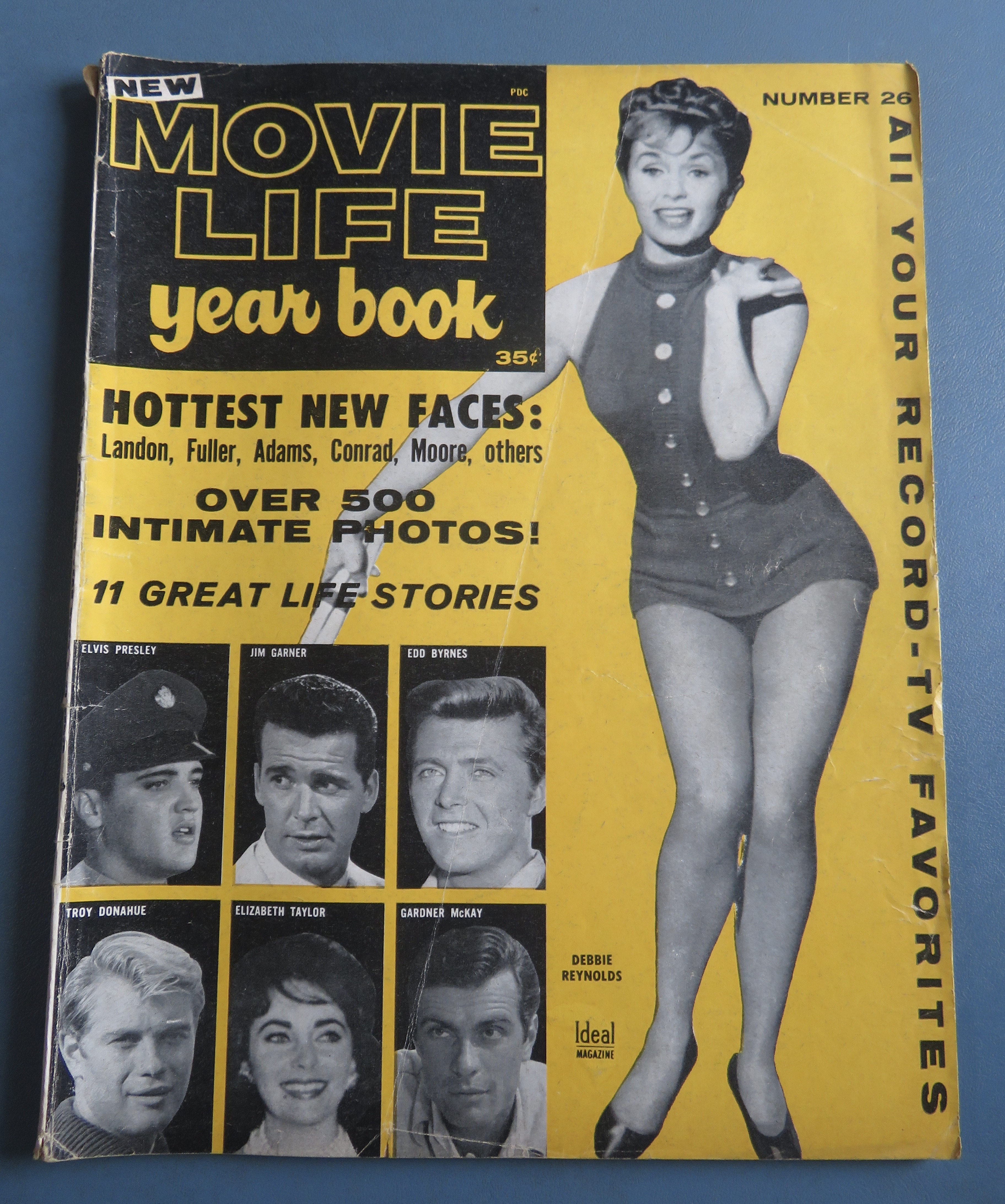 Movie Life Year Book Magazine 1959 Hottest New Faces