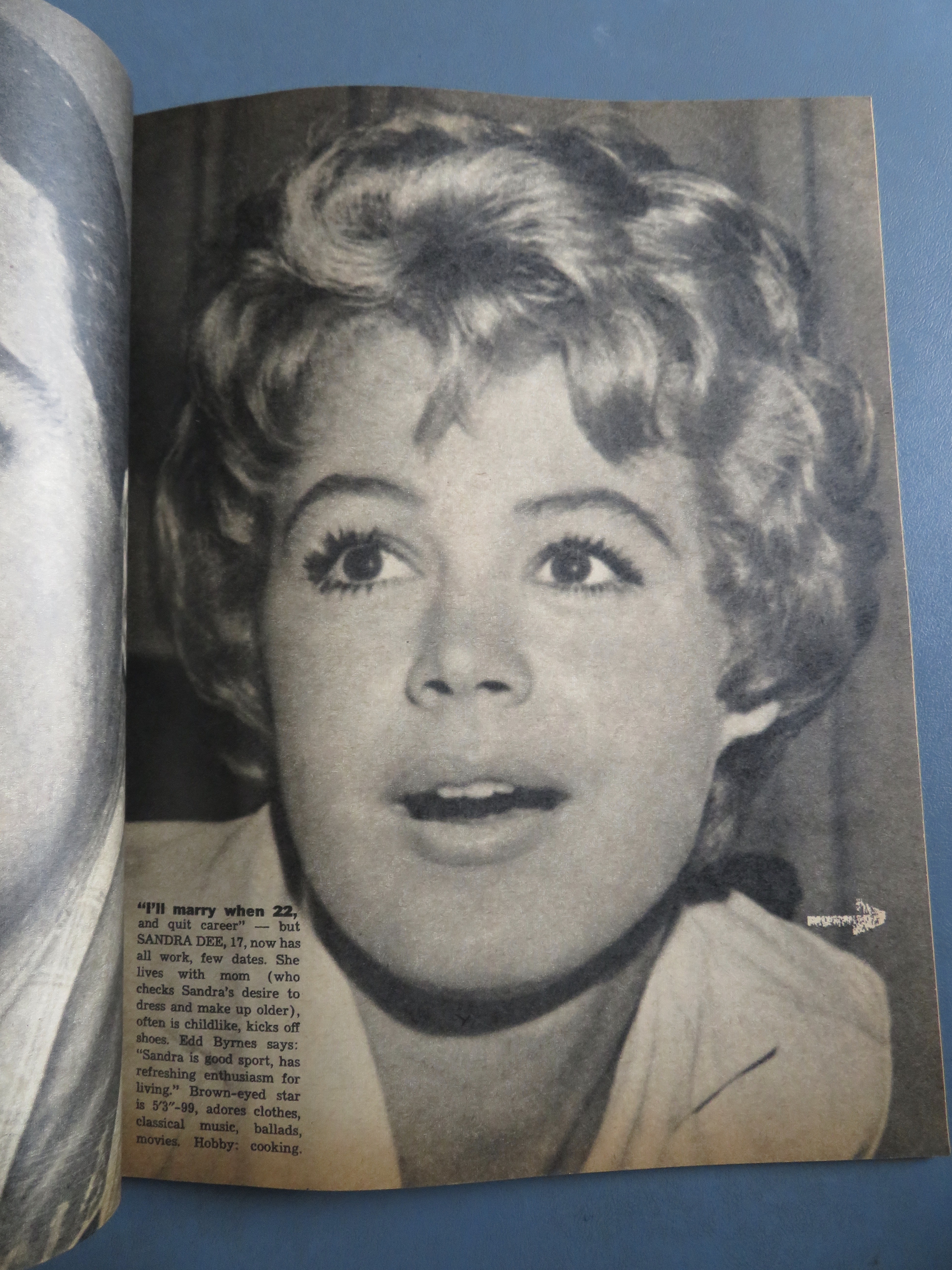 Movie Life Year Book Magazine 1959 Hottest New Faces