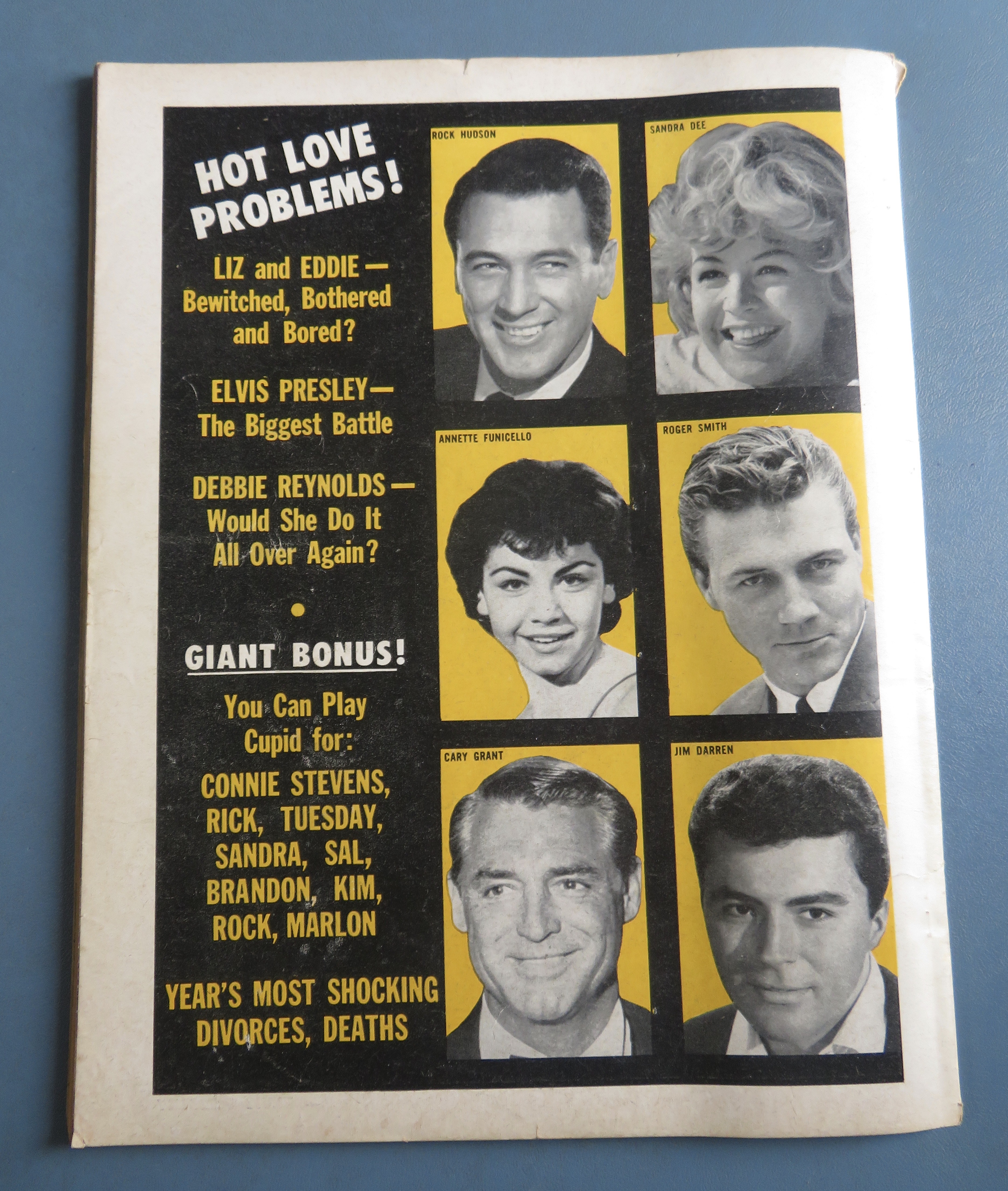 Movie Life Year Book Magazine 1959 Hottest New Faces