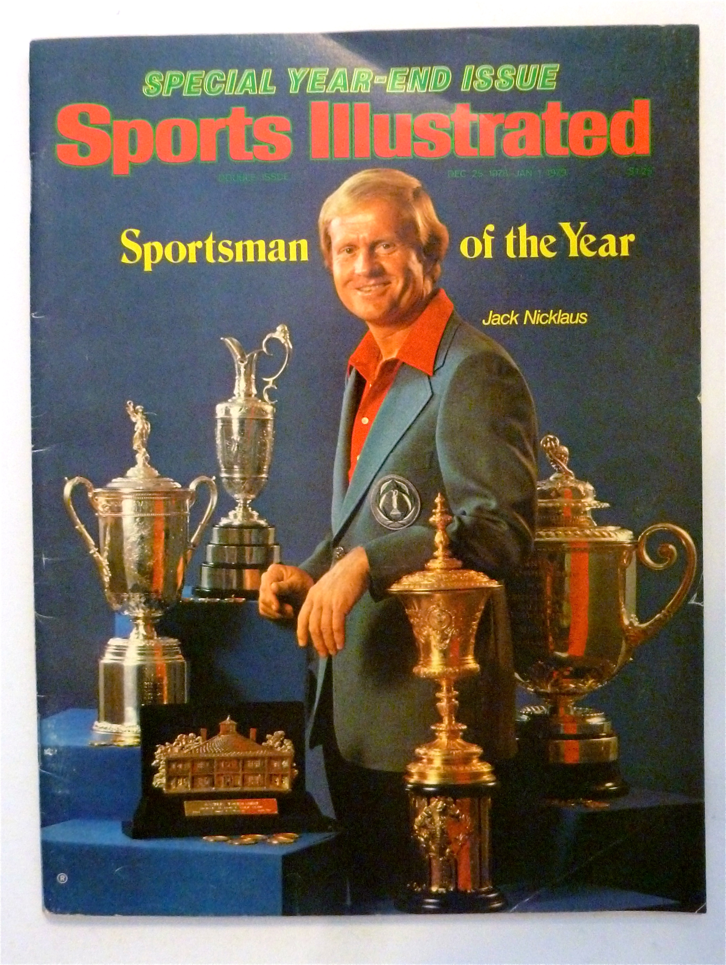 Sport Illustrated Magazine December 25, 1978 Nicklaus