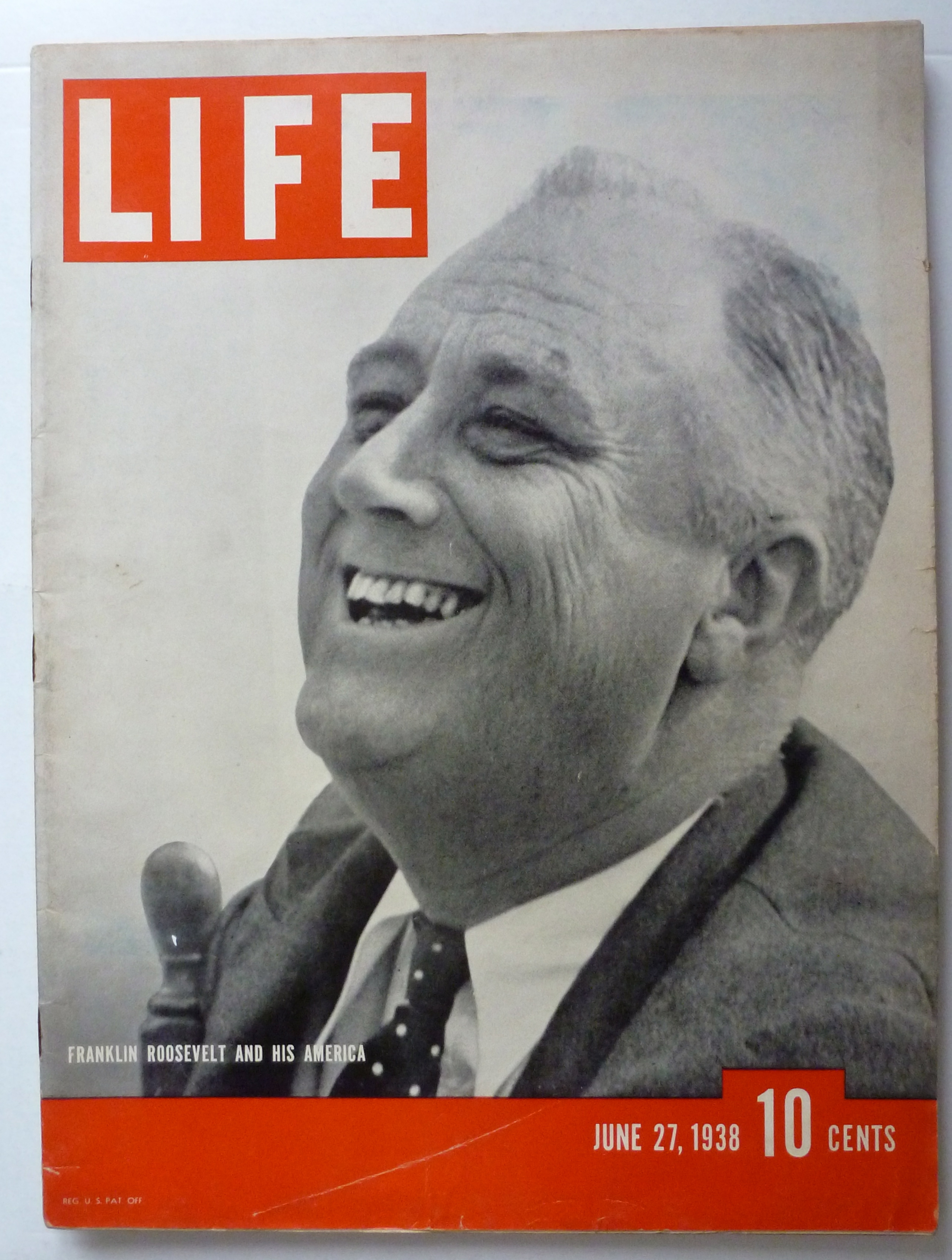 Life Magazine June 27, 1938 Franklin Roosevelt
