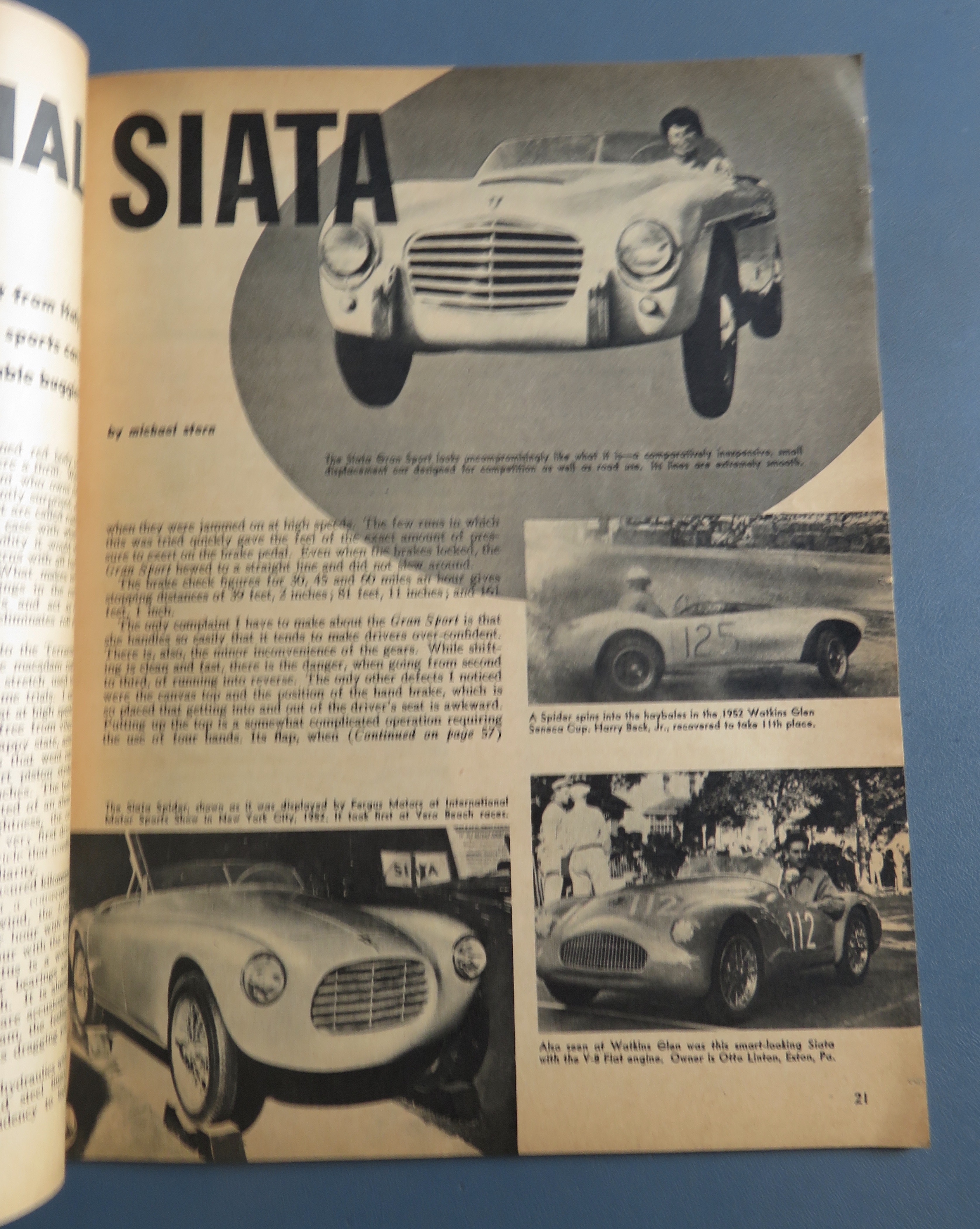 Auto Age Magazine February 1953 Road Tests