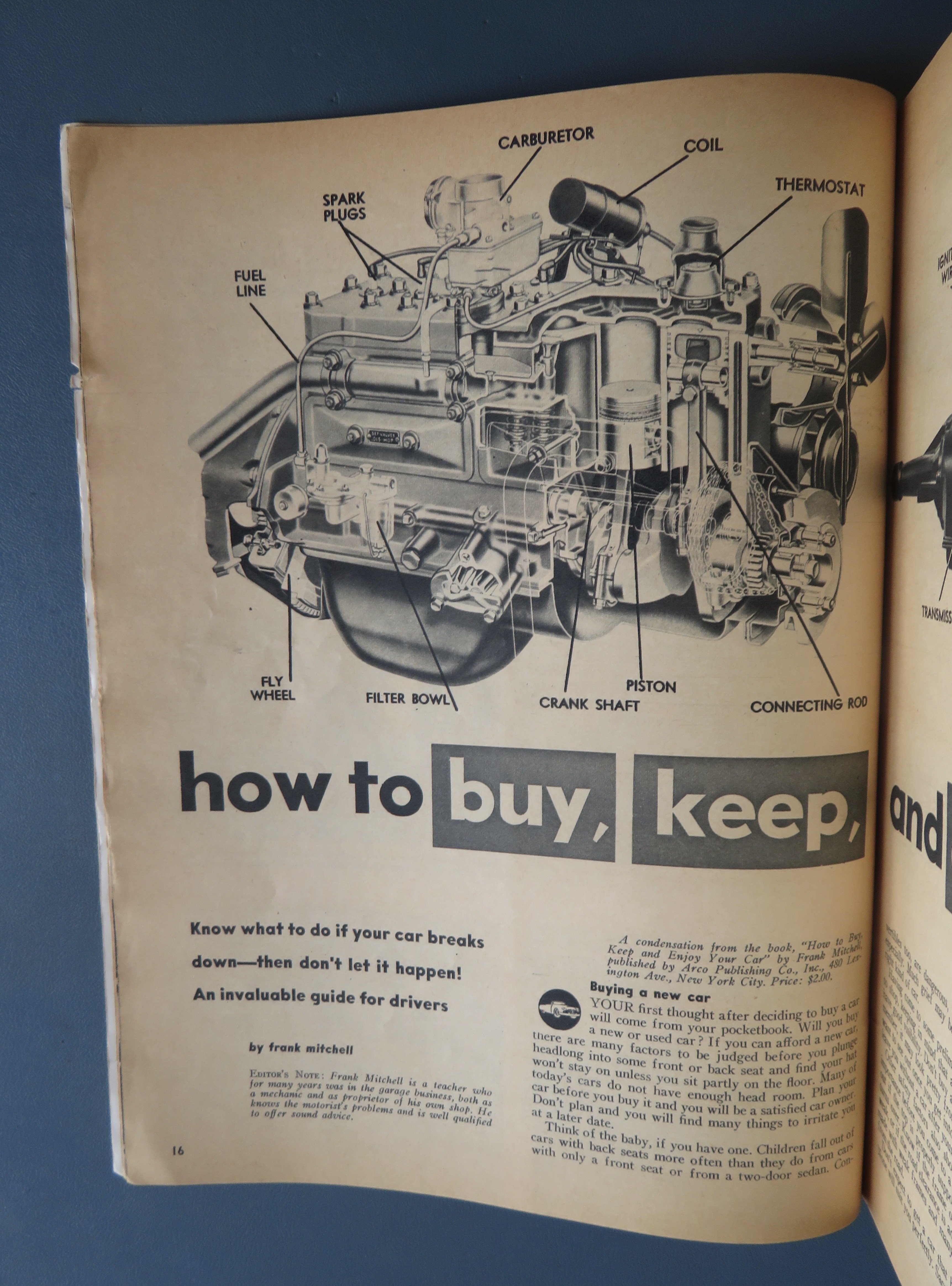 Auto Age Magazine February 1953 Road Tests