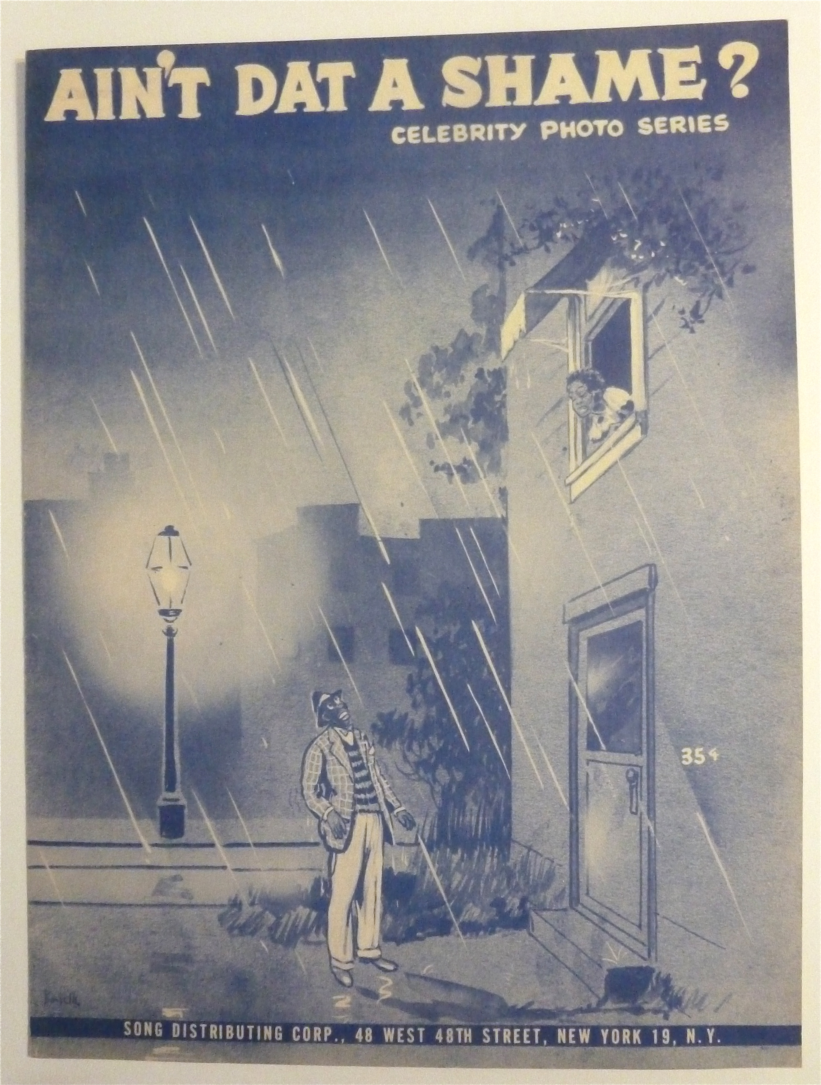 Sheet Music For 1940's Ain't Dat A Shame?