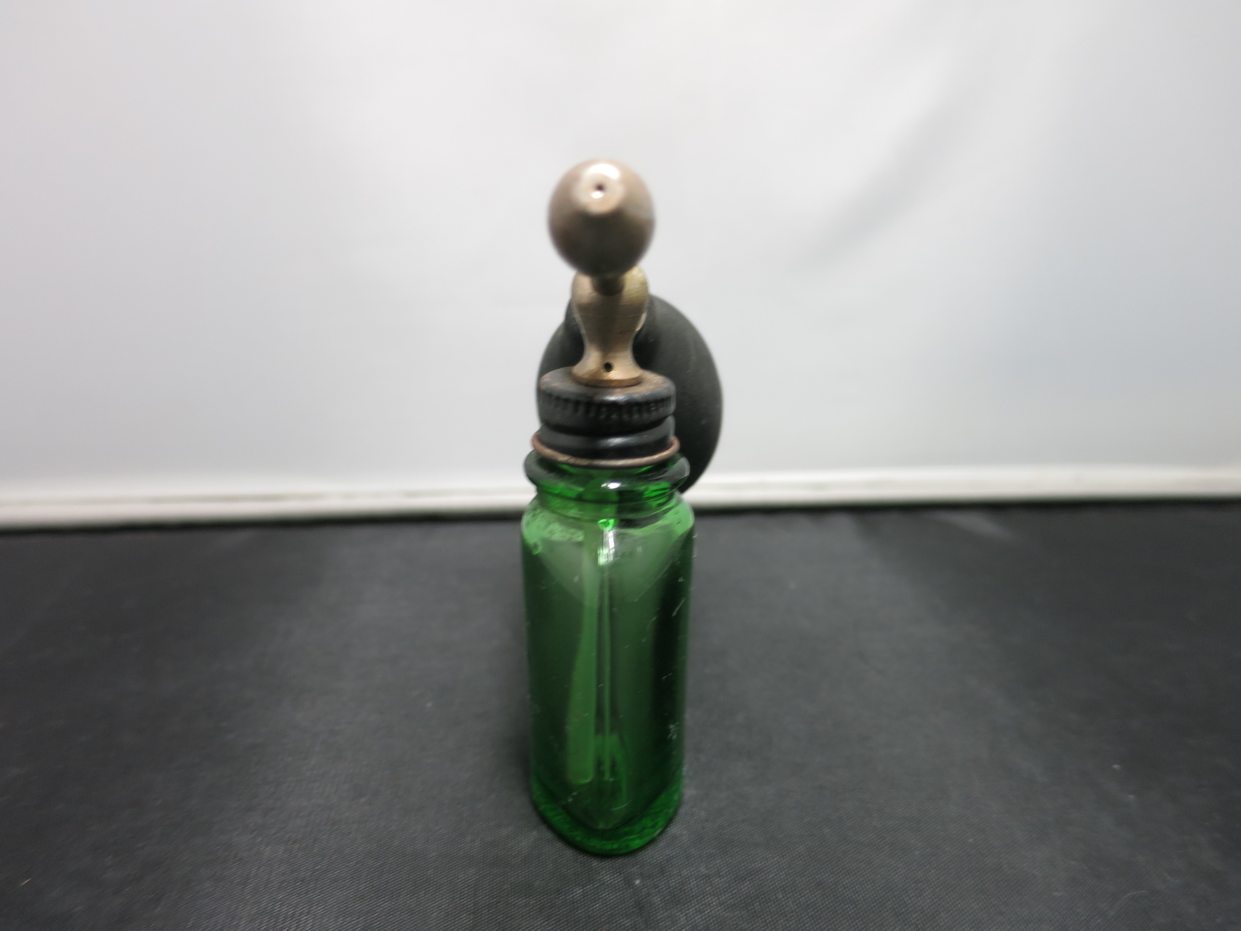 Vintage Medicine Bottle Atomizer Throat and Nose