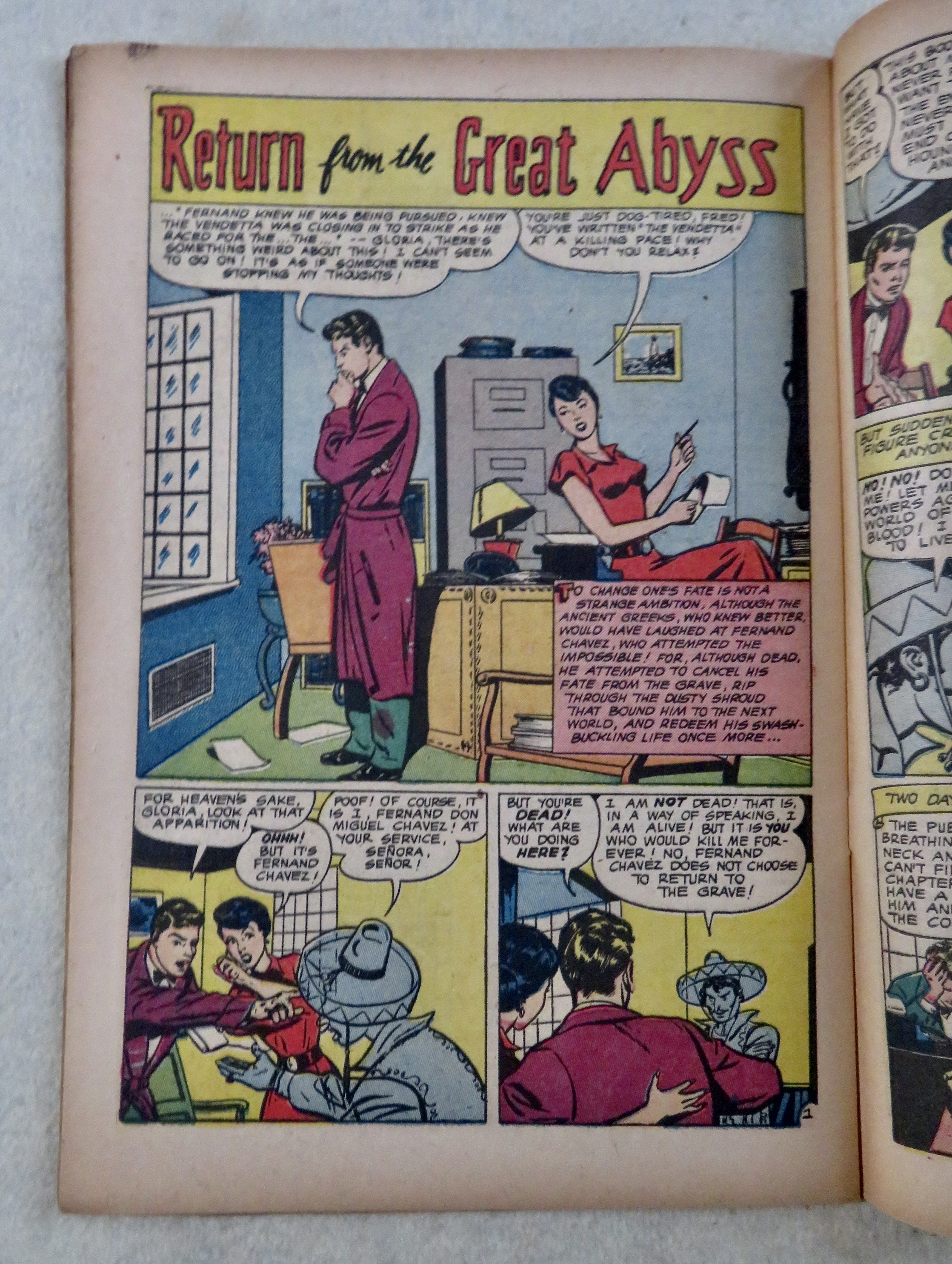 Beyond Comic September 1951 Great Abyss