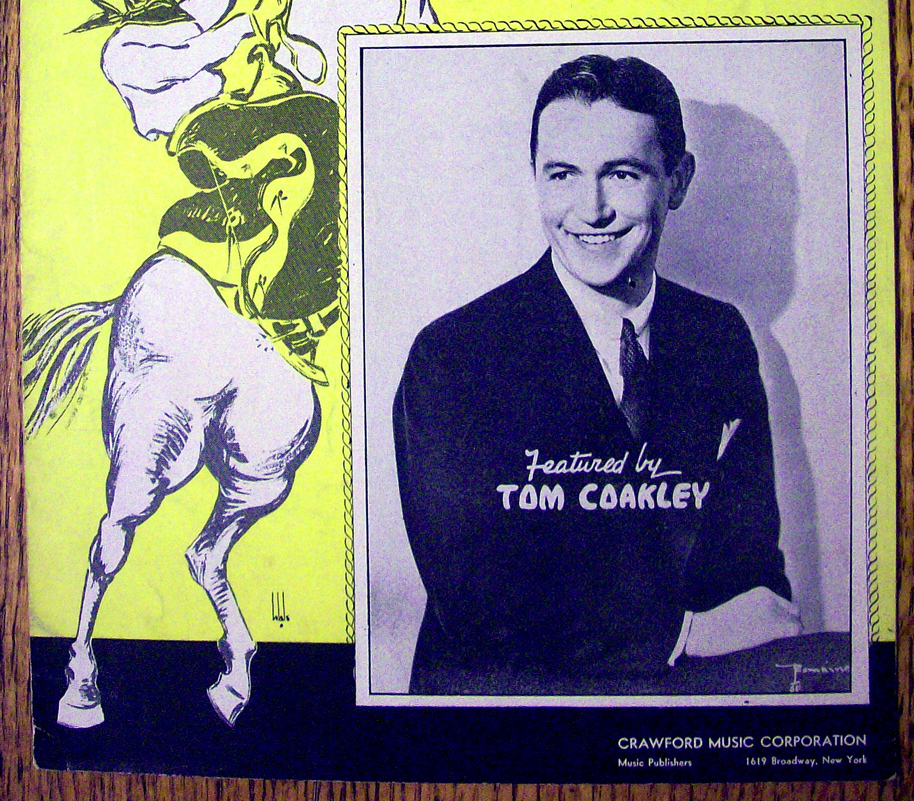 1936 Wah! Hoo! by Cliff Friend (Tom Coakley Cover)