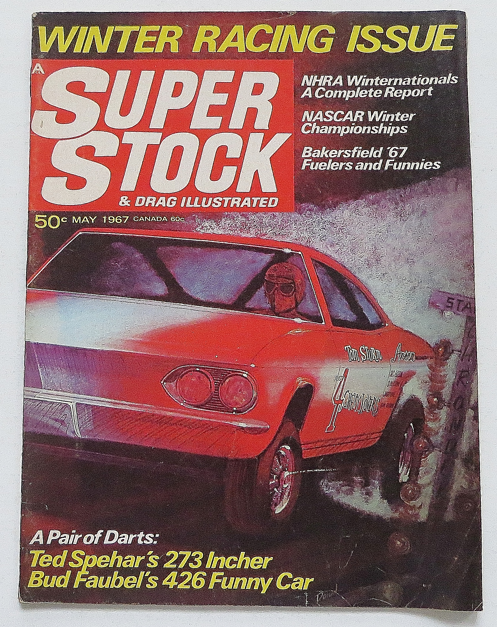 Super Stock & Drag Magazine May 1967 Winter Racing
