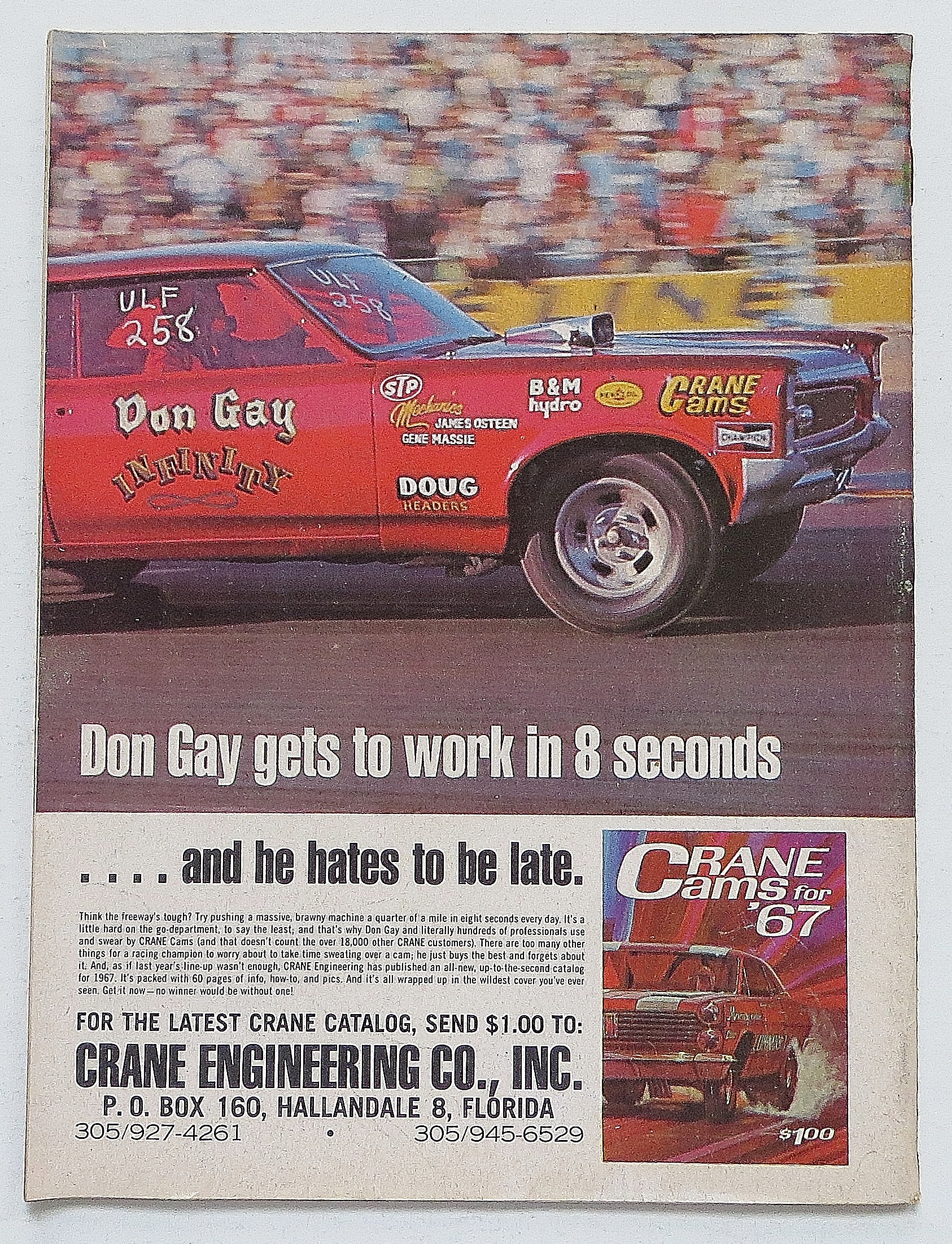 Super Stock & Drag Magazine May 1967 Winter Racing