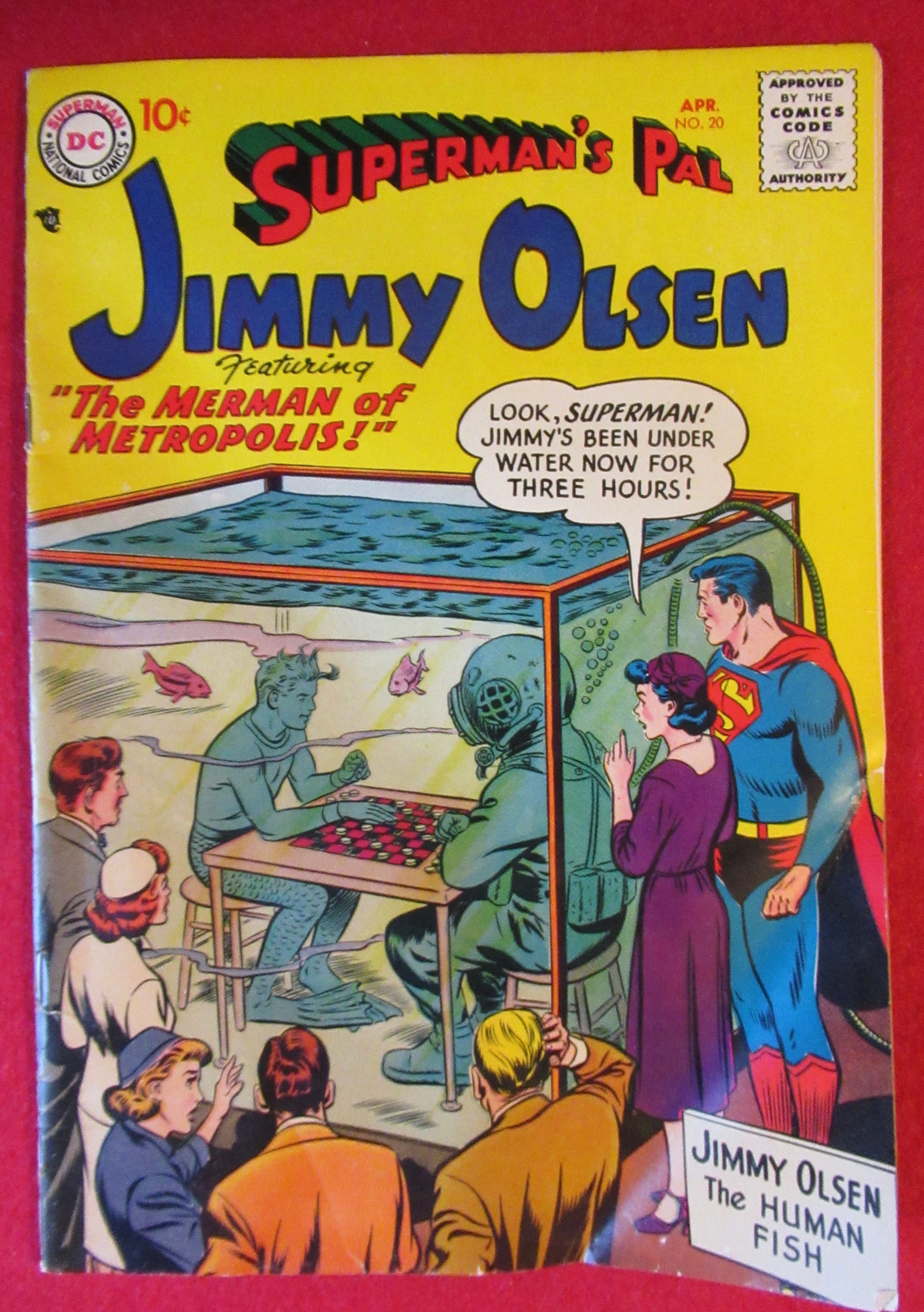 Superman's Pal Jimmy Olsen Comics April 1957