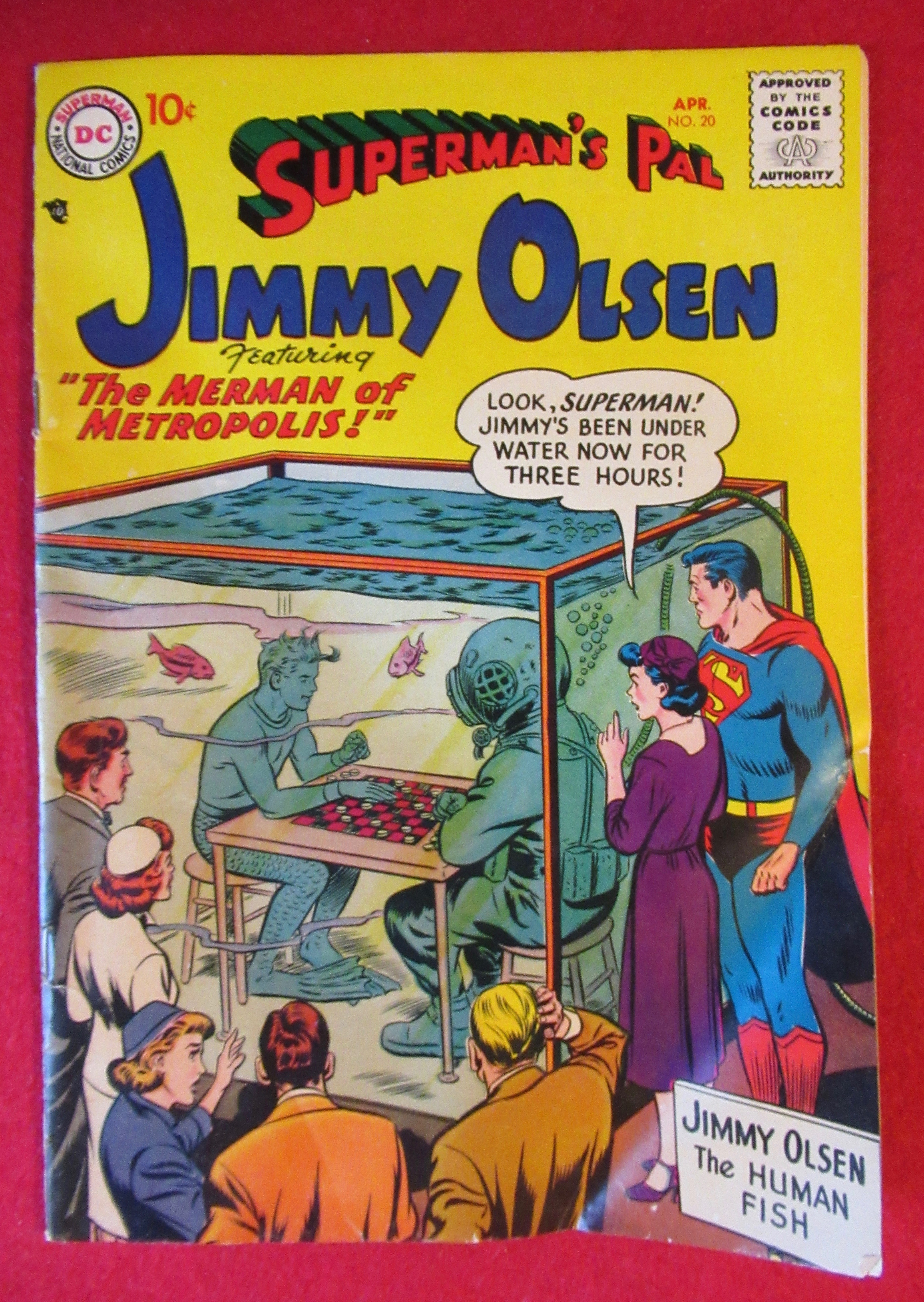 Superman's Pal Jimmy Olsen Comics April 1957
