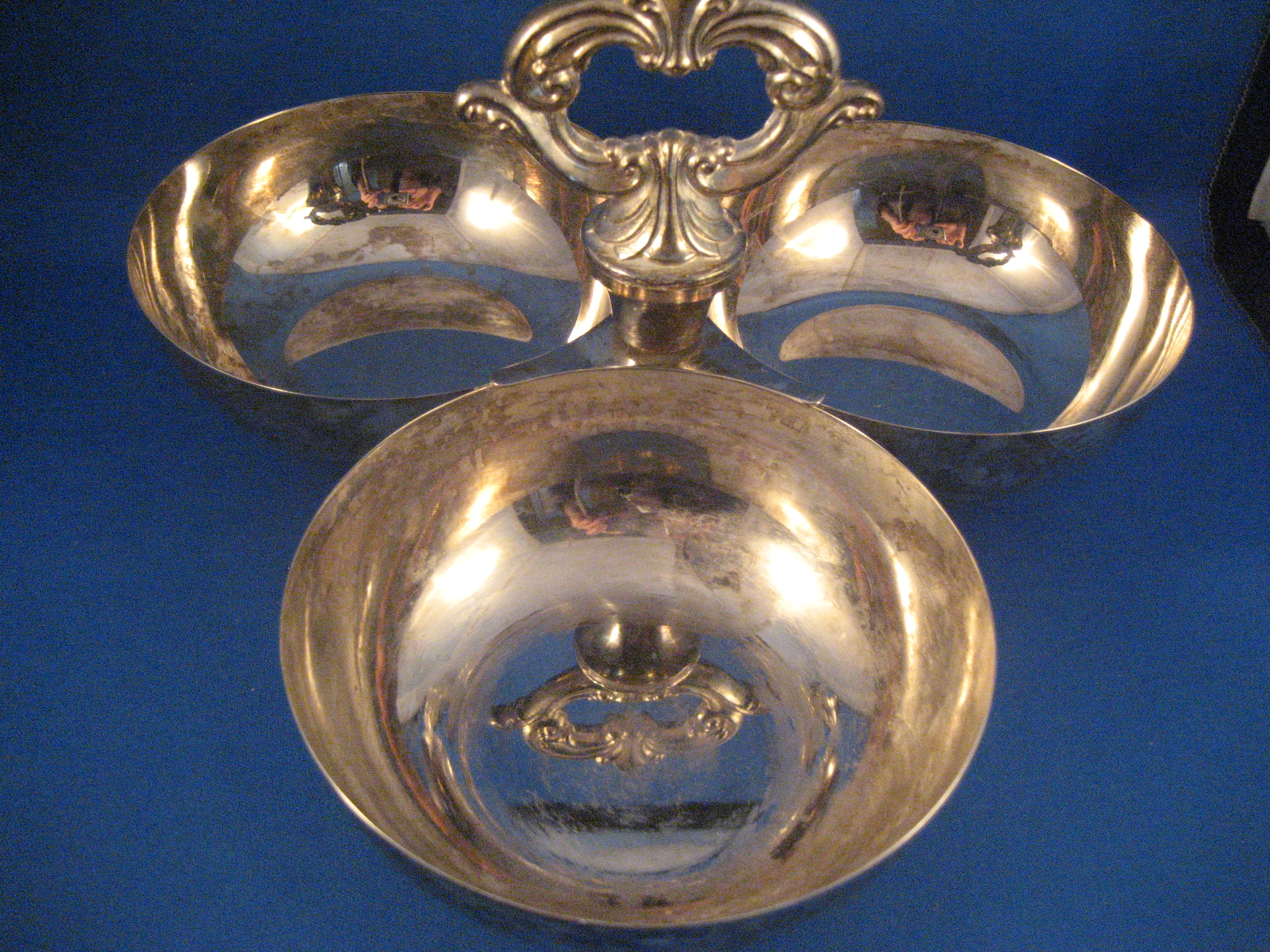 Brass Silver Plated Server