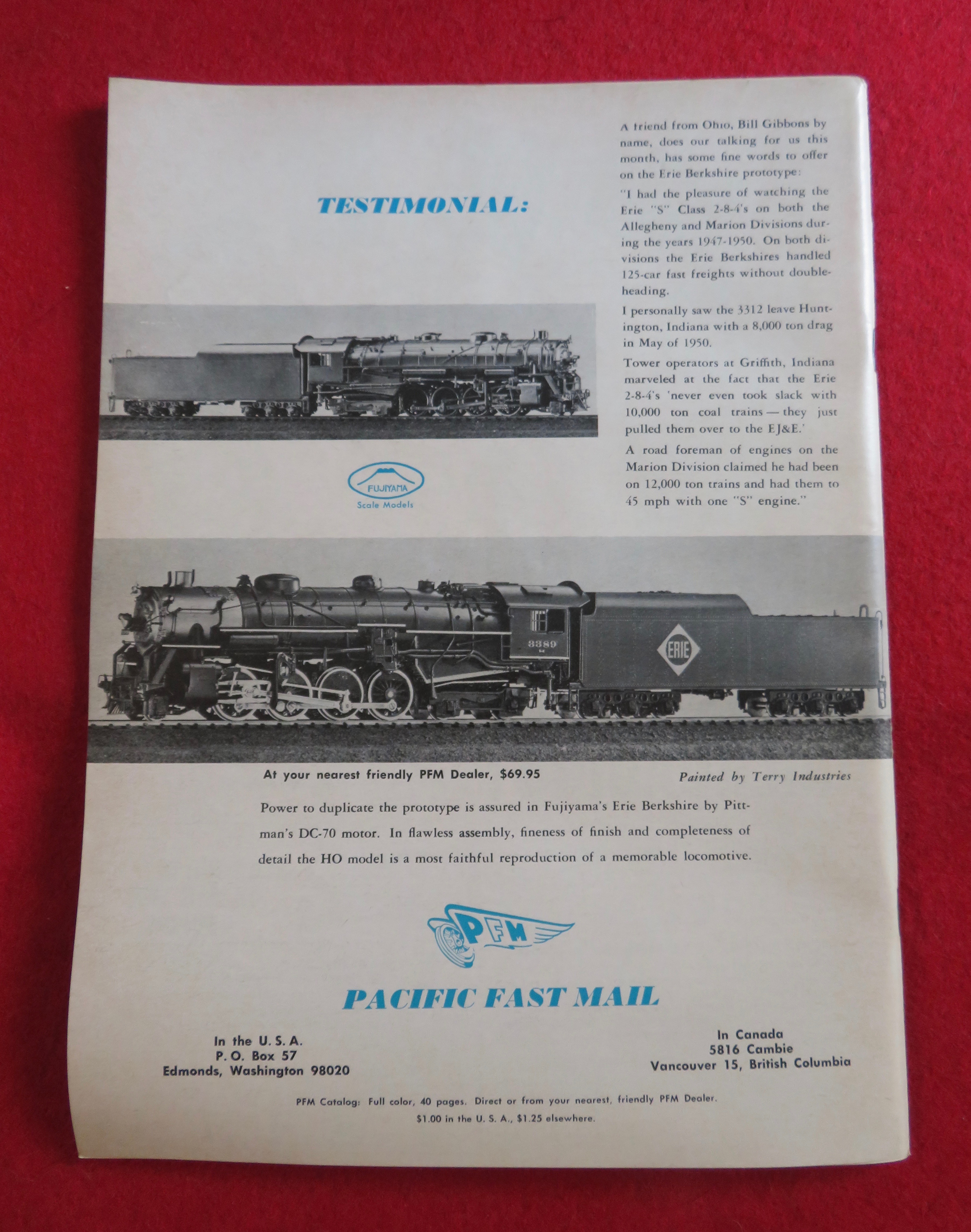 Model Railroader Magazine November 1968