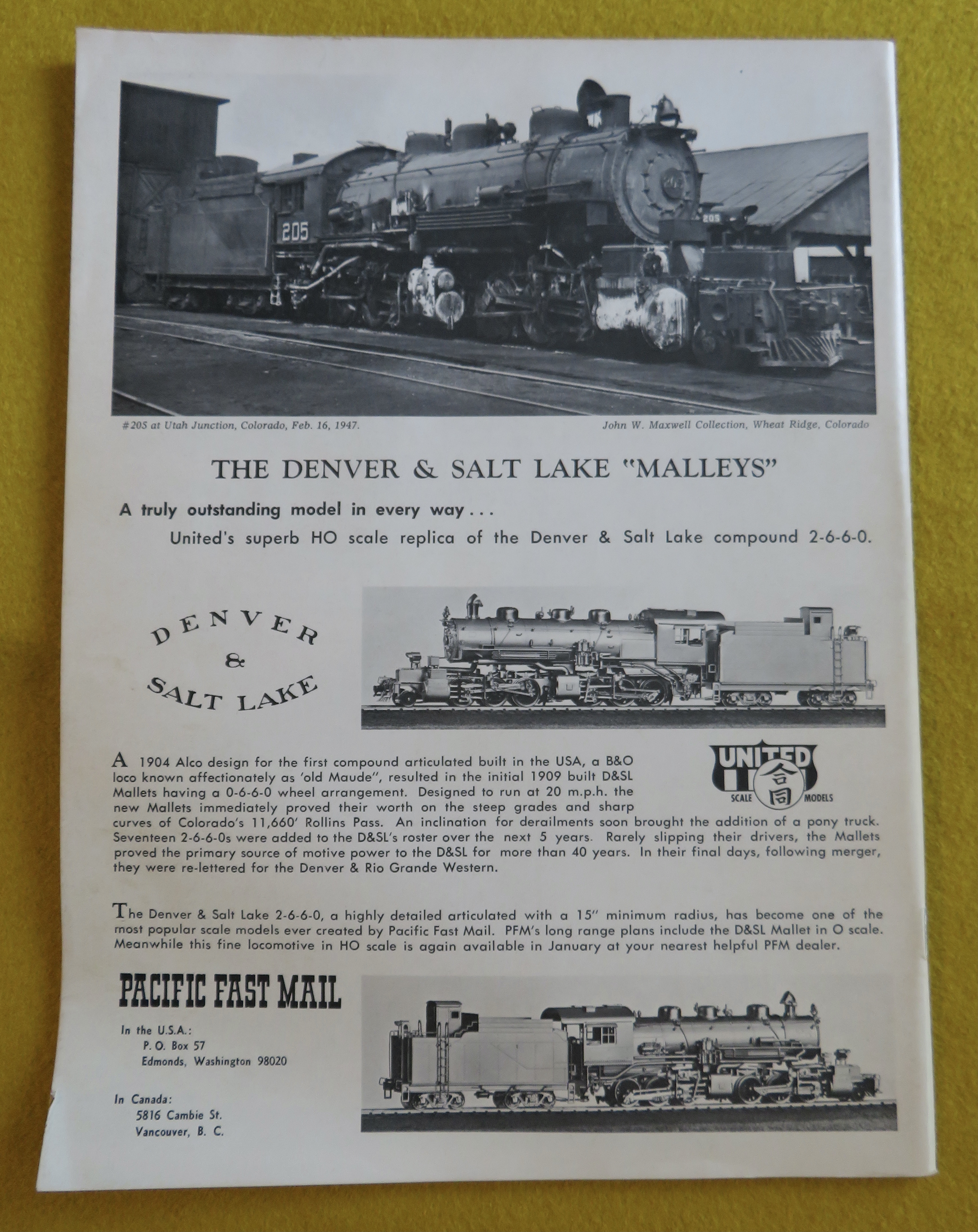 Model Railroader Magazine January 1975