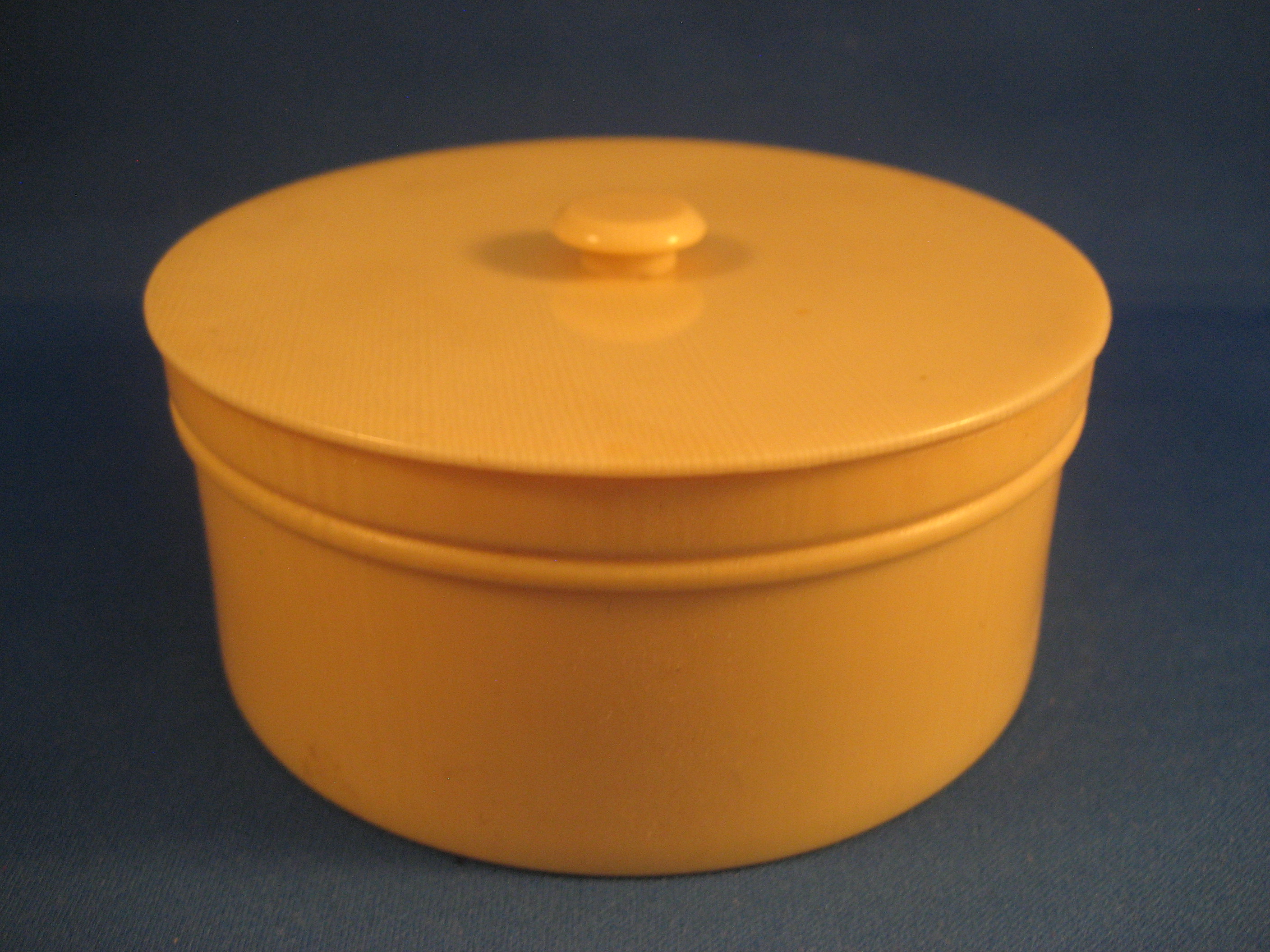 Celliloid Powder Jar