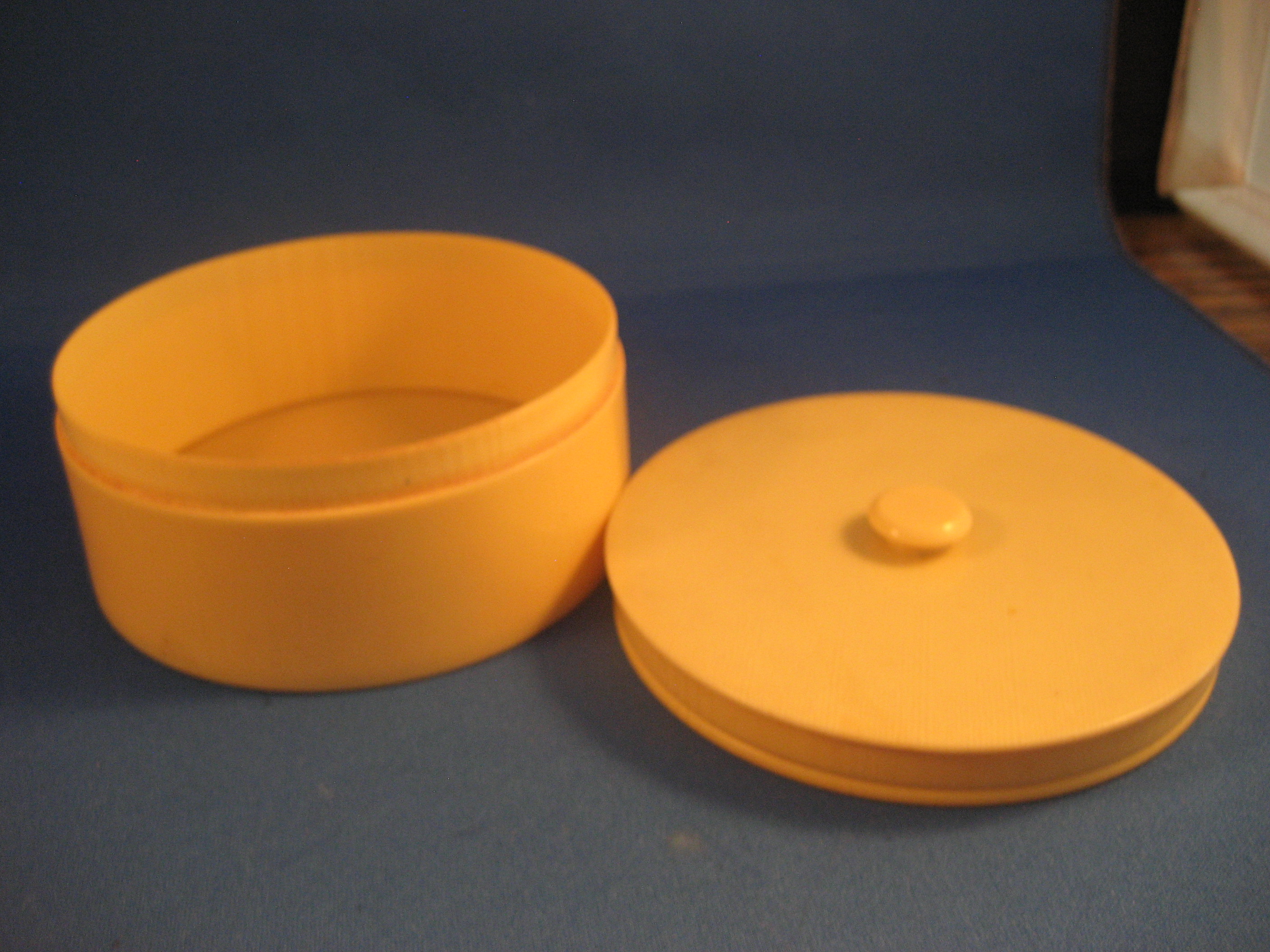 Celliloid Powder Jar