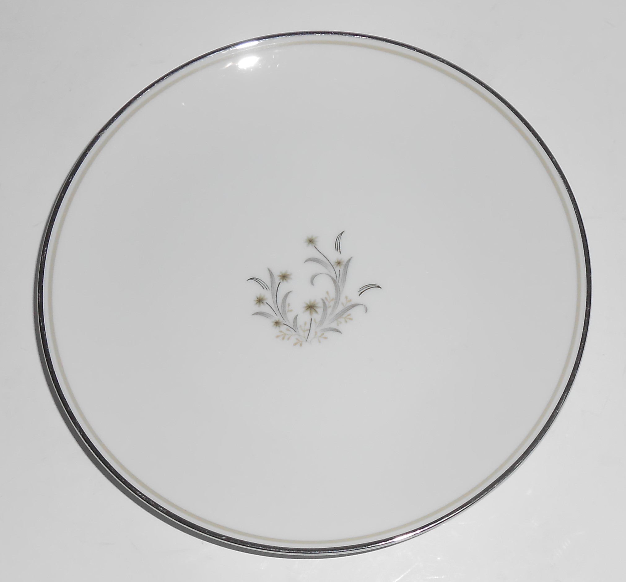 Noritake Porcelain China 5772 Ardis Platinum Bread Pl