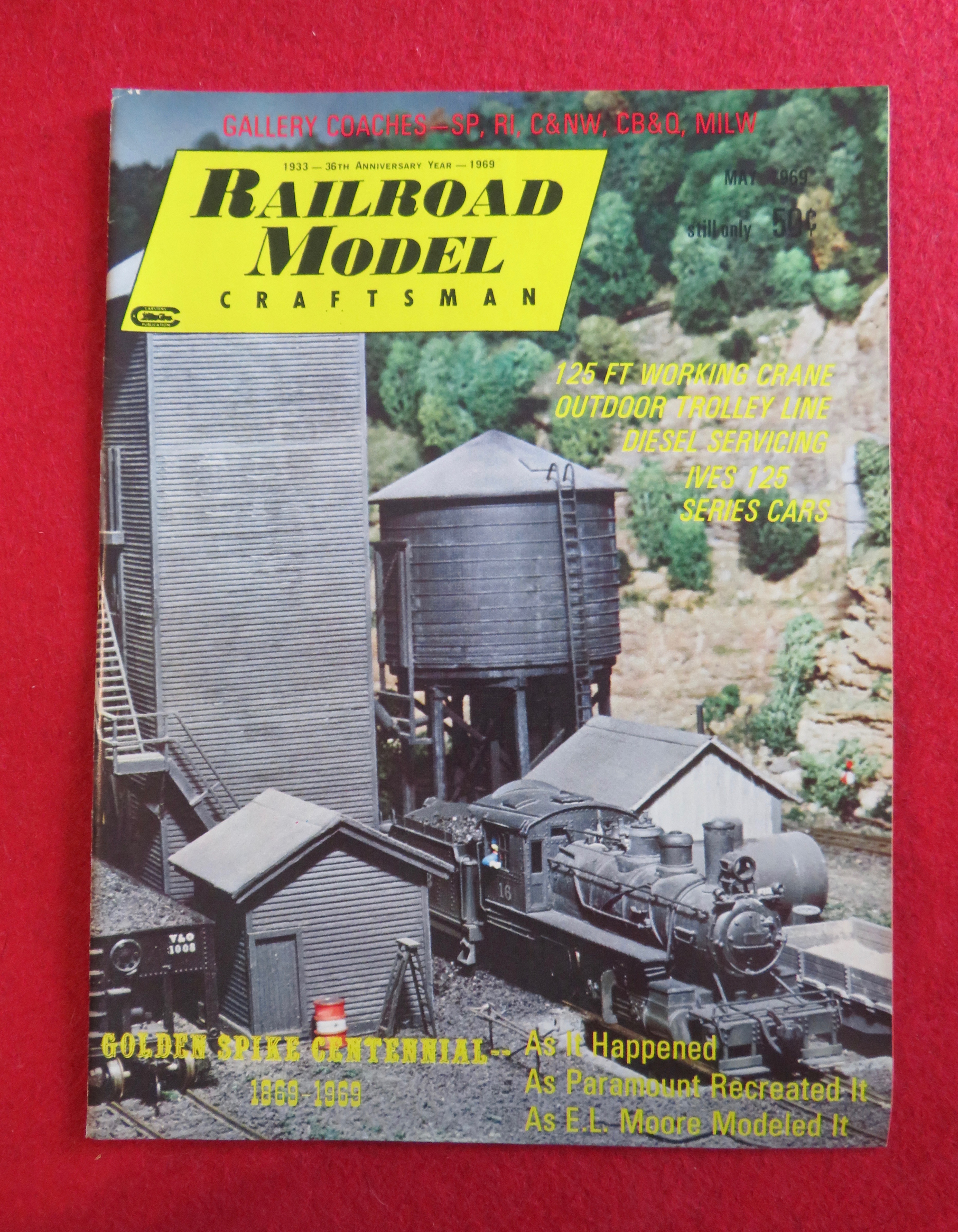 Railroad Model Craftsman Magazine May 1969