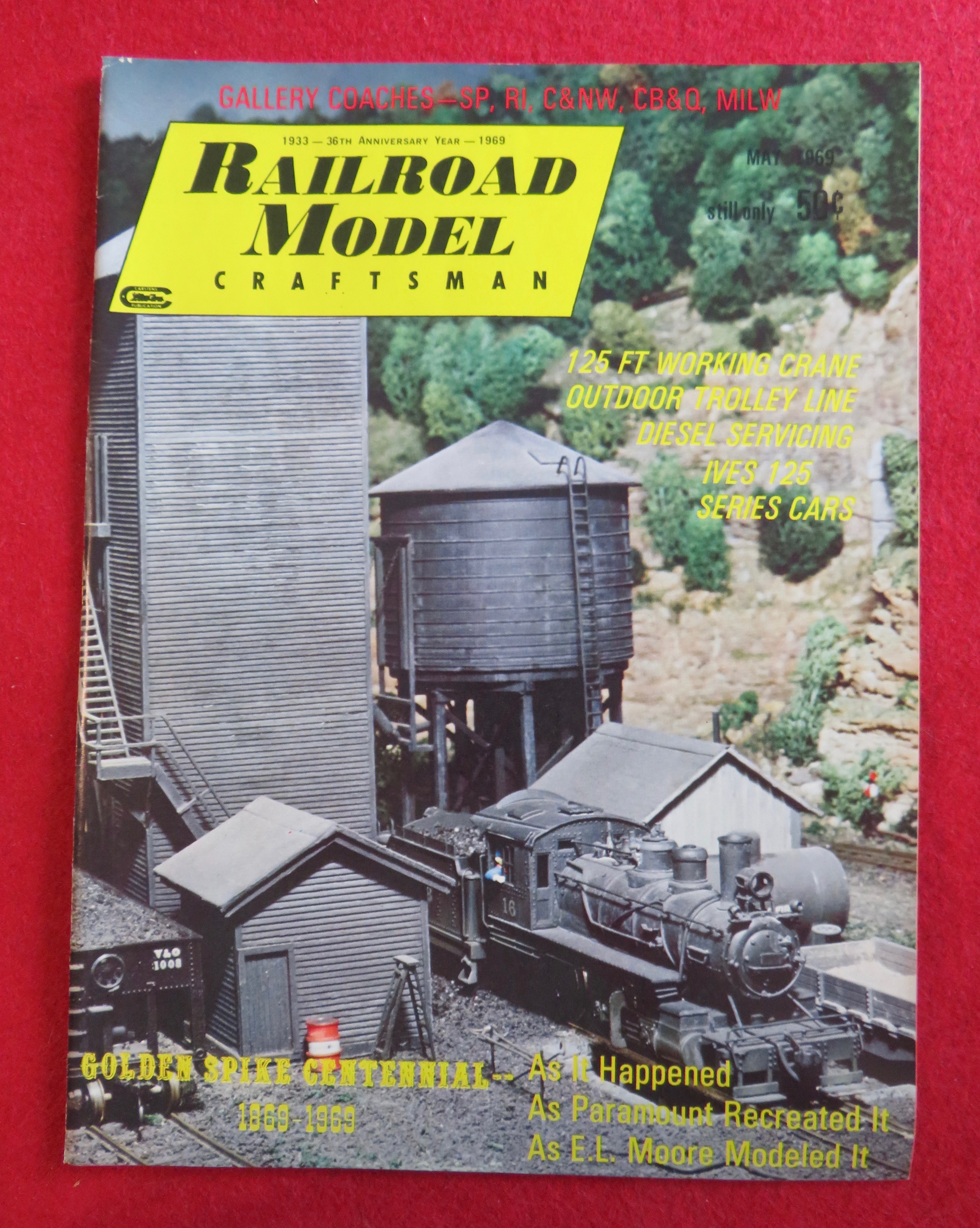 Railroad Model Craftsman Magazine May 1969