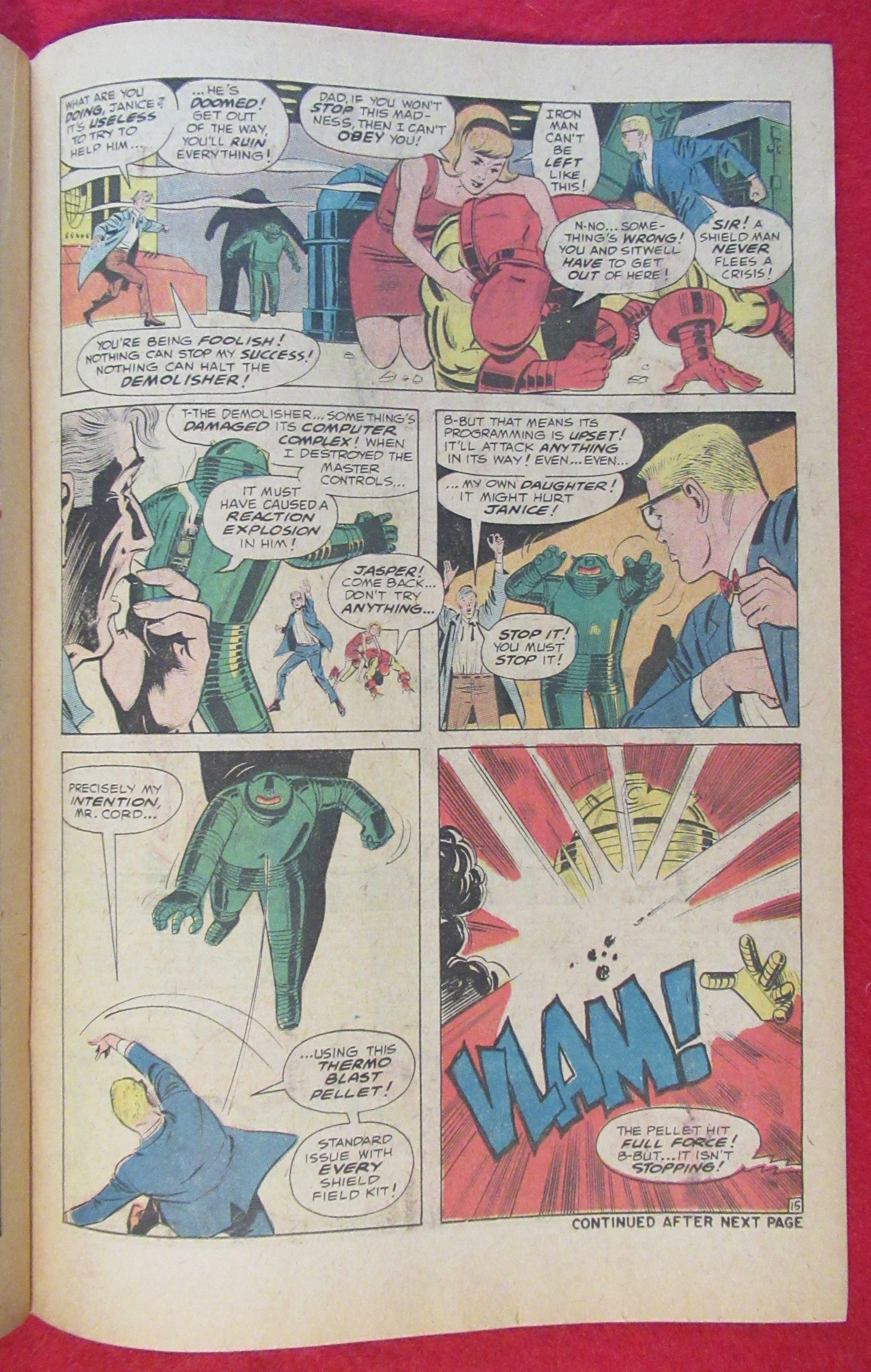 Invincible Iron Man Comic June 1968 Demolisher