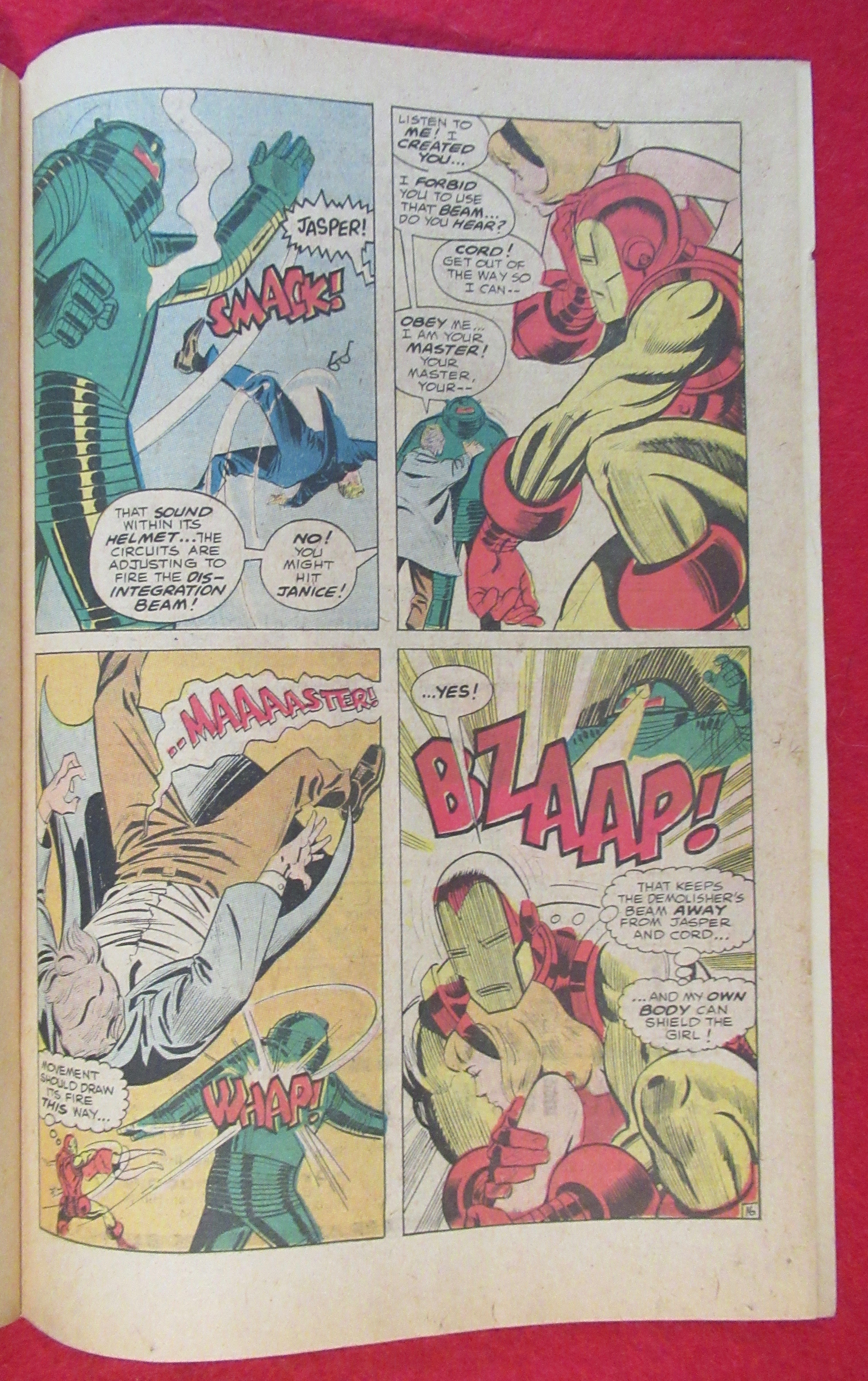 Invincible Iron Man Comic June 1968 Demolisher