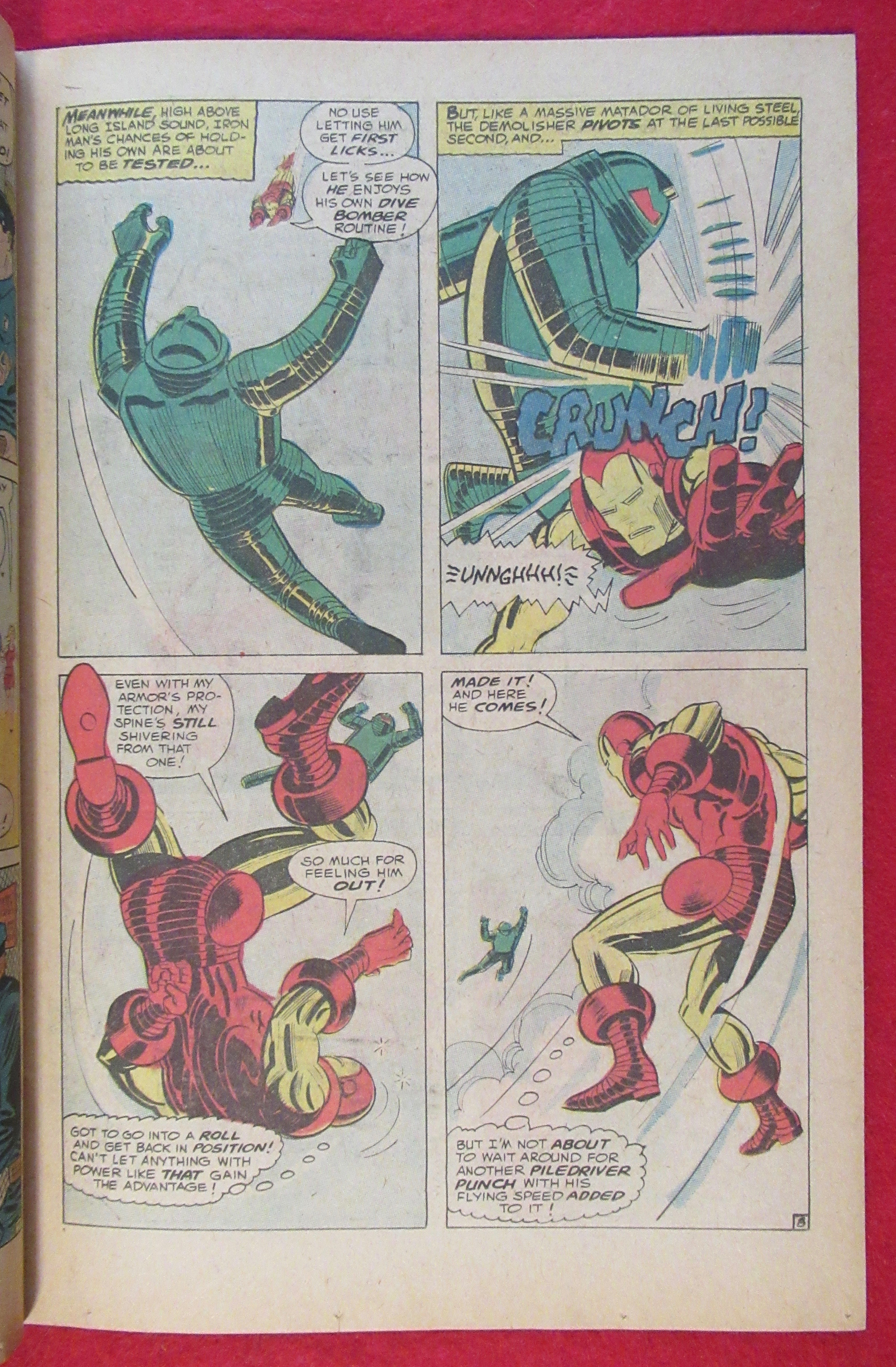 Invincible Iron Man Comic June 1968 Demolisher
