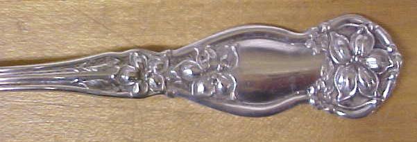 Orange Blossom Cold Meat Fork Rogers Silverplate 1910