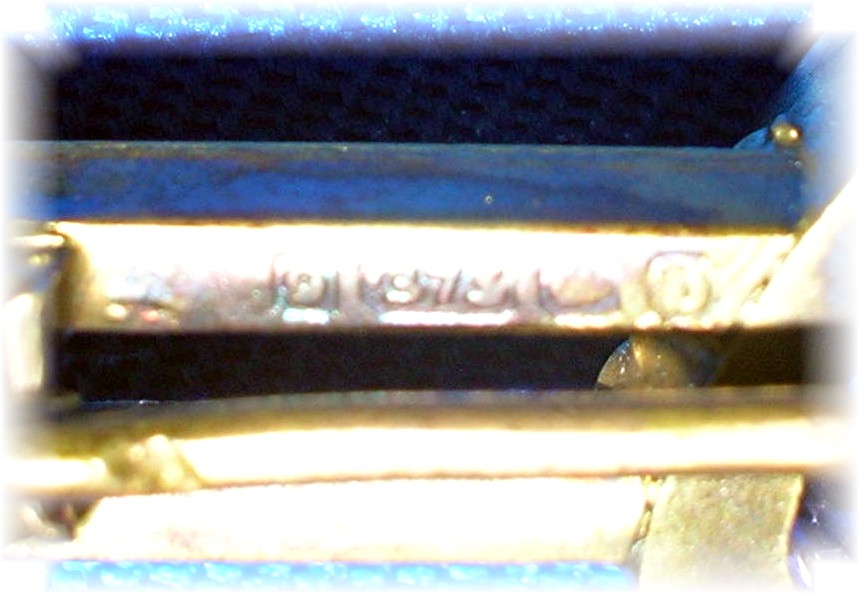 European Gold Victorian 3ct Heart Amethyst  Bar Brooch
