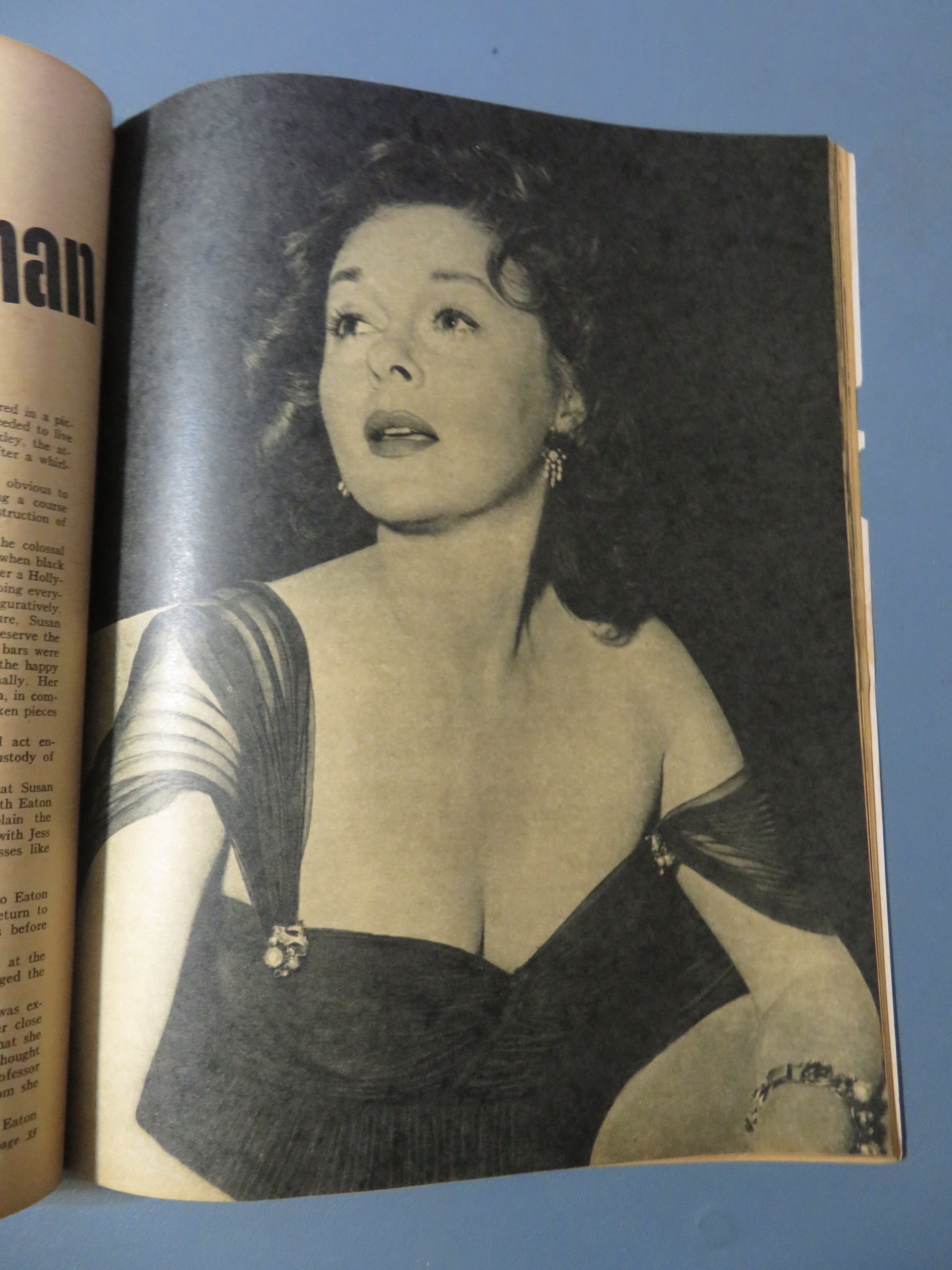 Screenland Magazine 1957 Liz Taylor & Natalie Wood