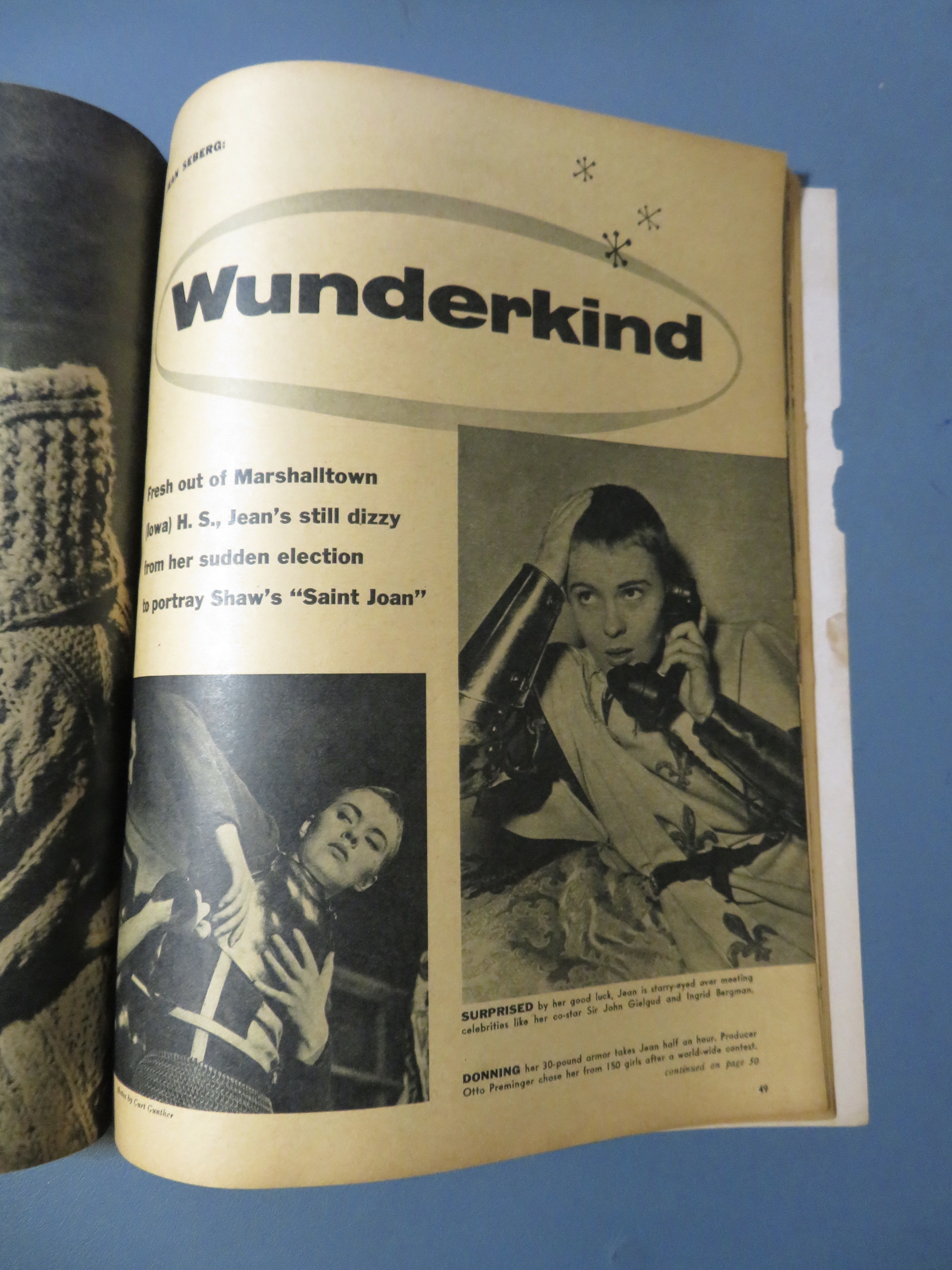 Screenland Magazine 1957 Liz Taylor & Natalie Wood