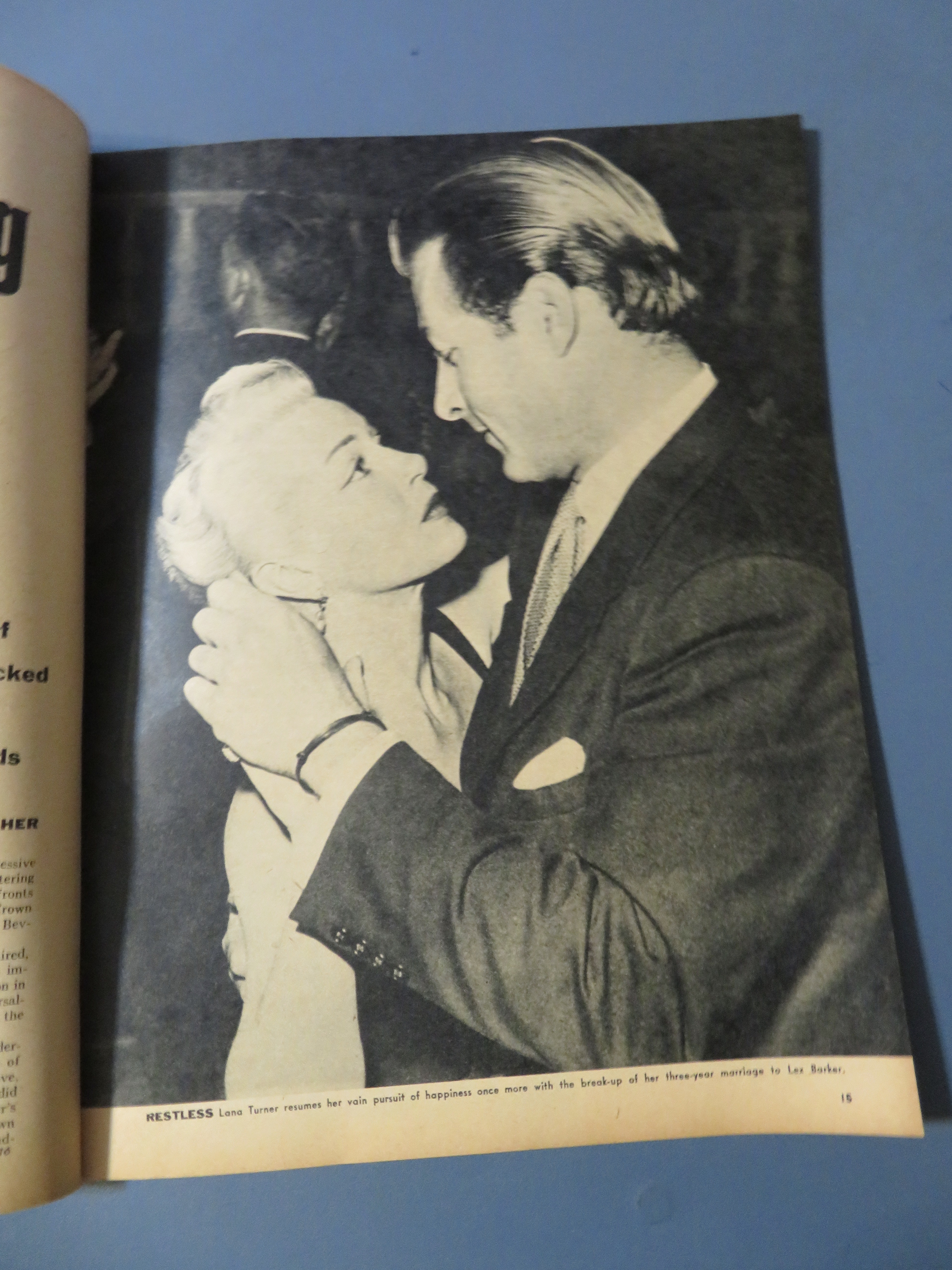 Screenland Magazine 1957 Liz Taylor & Natalie Wood